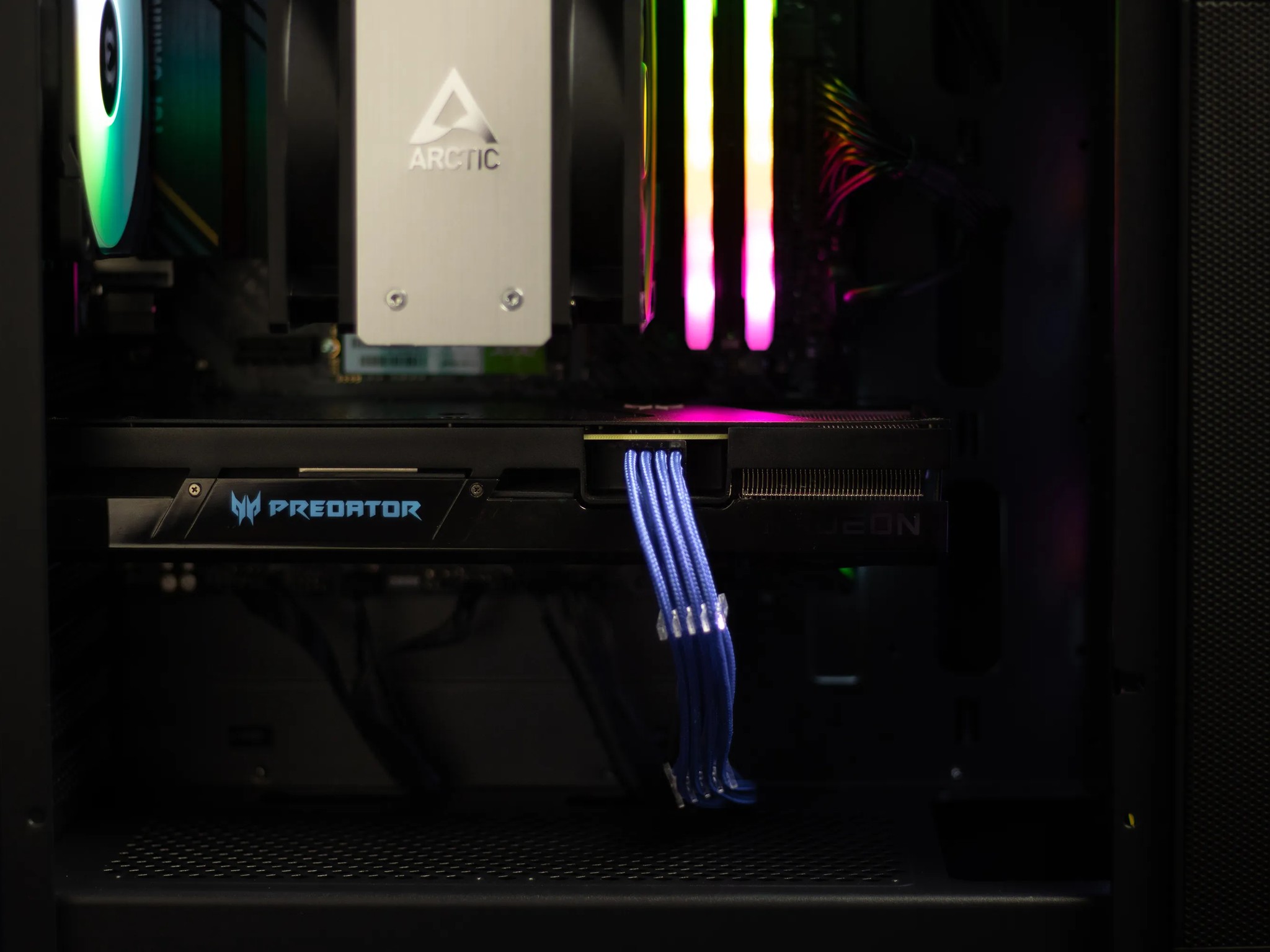 “Cyb3rThr4sh3r” RX 7600 8GB  Ryzen 5 5600G 32GB Windows 11 Pro 2.3TB Workstation Gaming PC