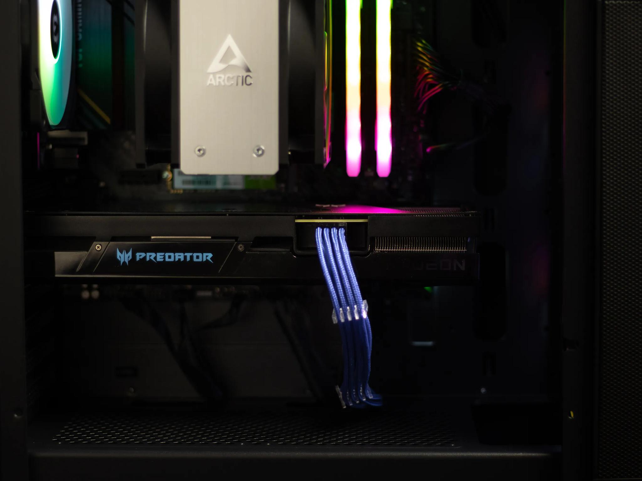 “Cyb3rThr4sh3r” RX 7600 8GB  Ryzen 5 5600G 32GB Windows 11 Pro 2.3TB Workstation Gaming PC