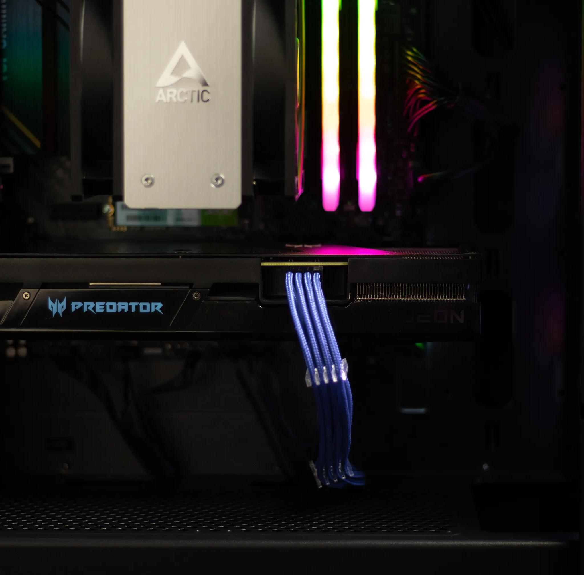 “Cyb3rThr4sh3r” RX 7600 8GB  Ryzen 5 5600G 32GB Windows 11 Pro 2.3TB Workstation Gaming PC