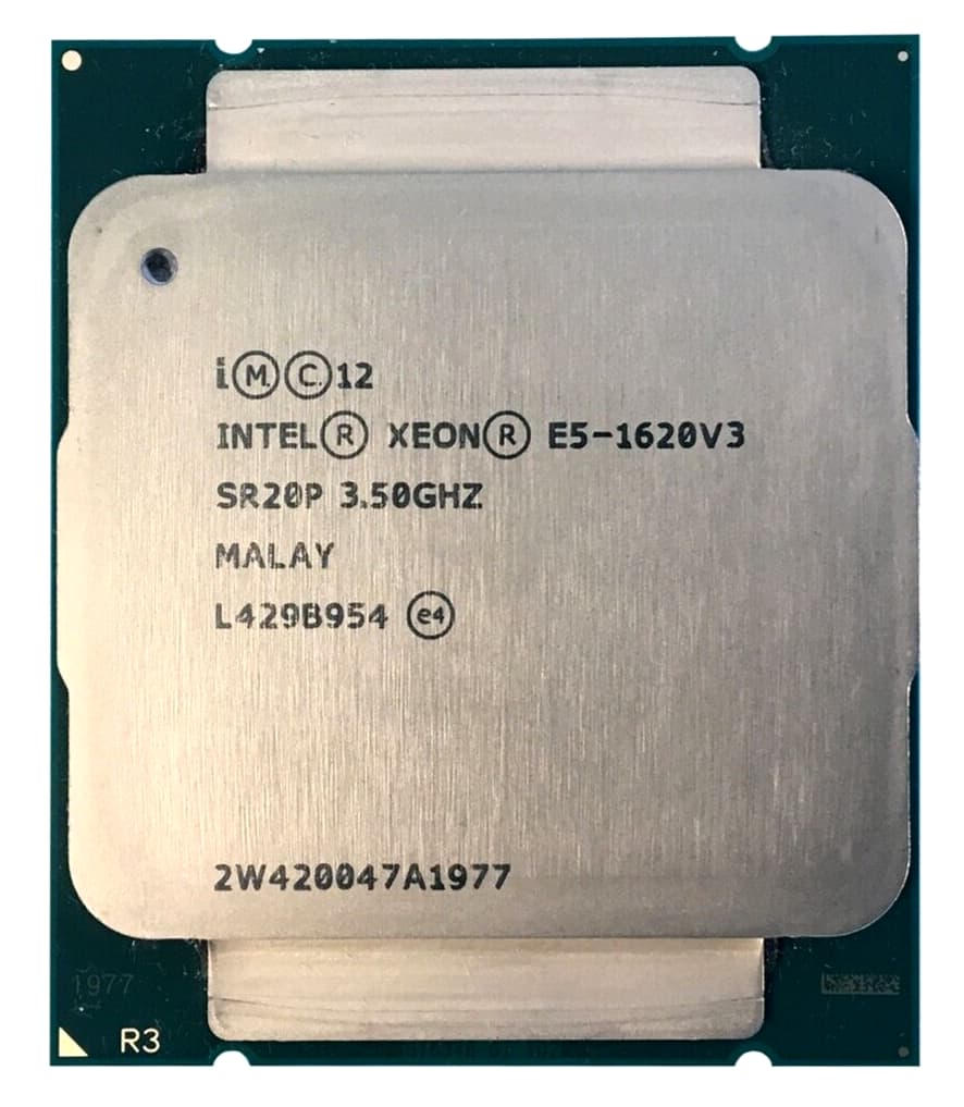 Intel Xeon E5-1620V3 Quad-Core 8-Thread Server CPU (10M Cache, 3.50GHz)