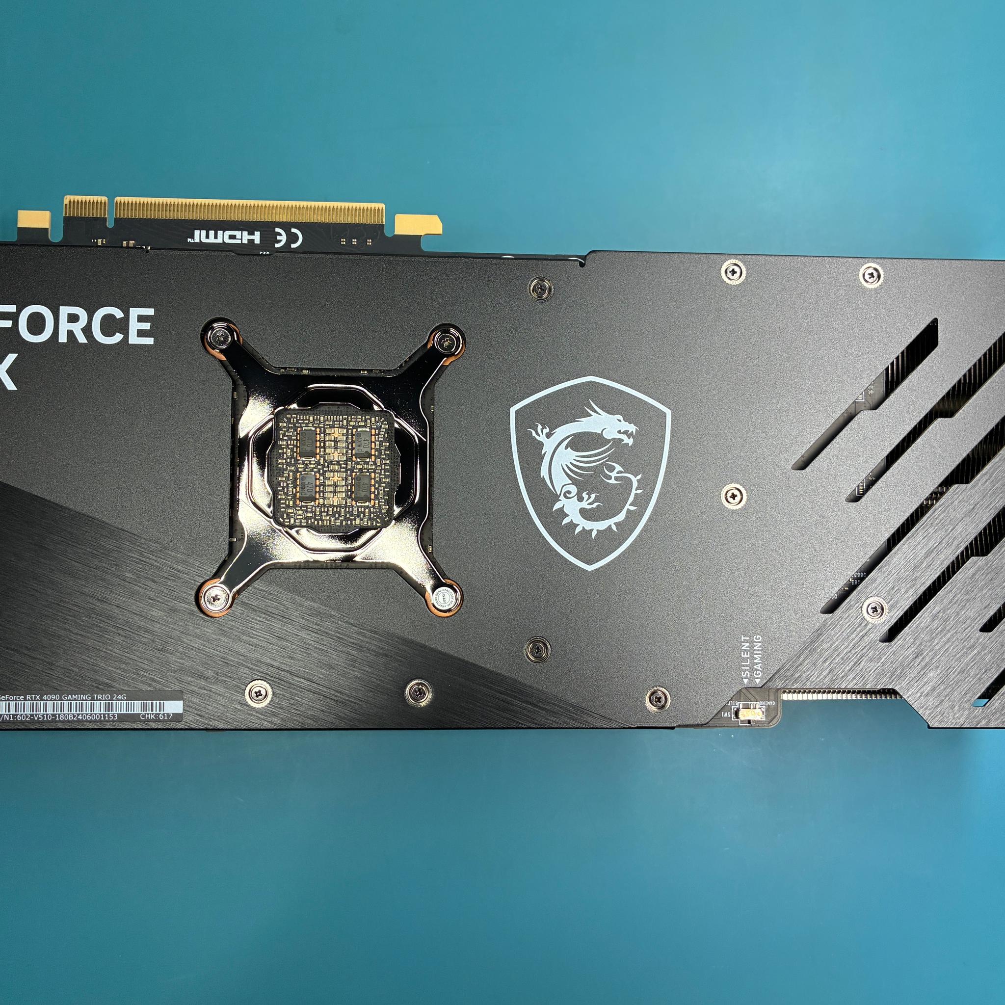 MSI GeForce RTX™ 4090 Gaming X Trio 24GB VRAM (GPU)