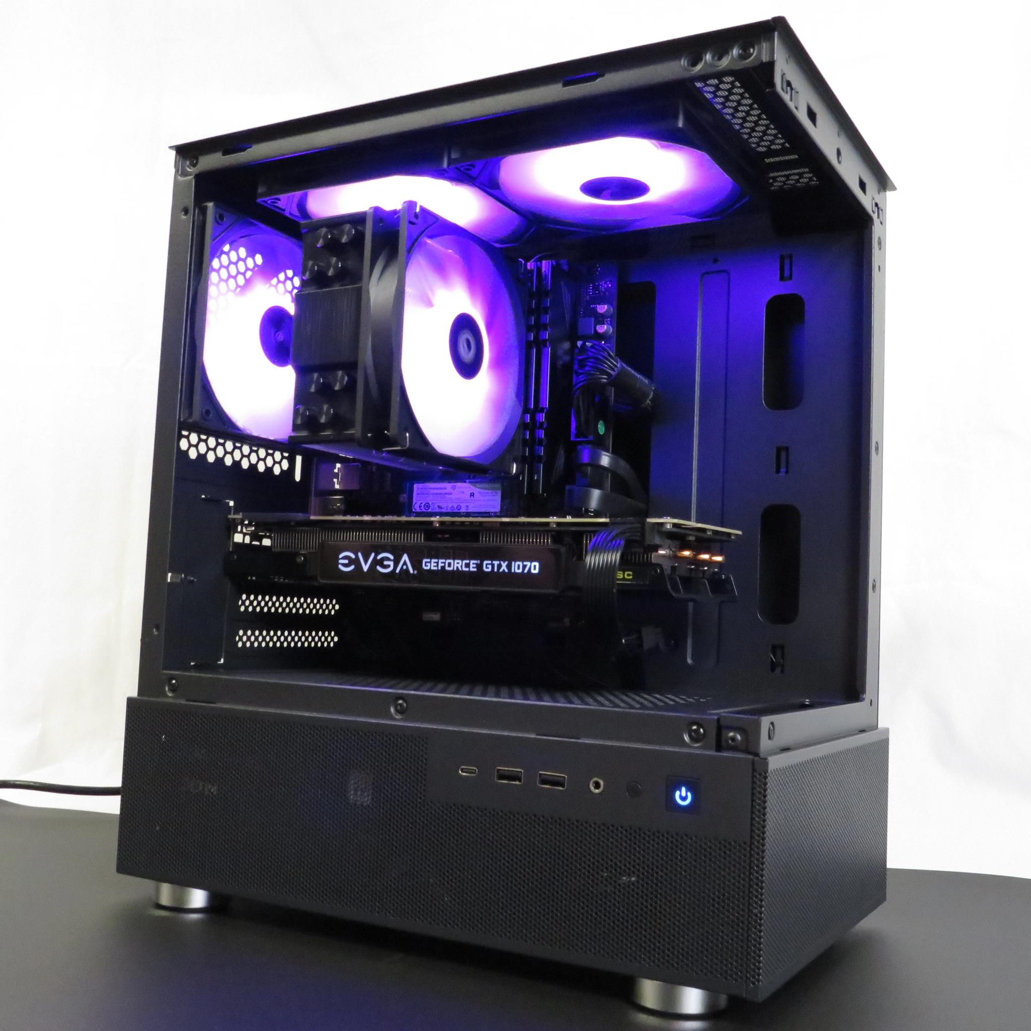 High Quality Entry Level gaming. Ryzen 5 2600 + GTX 1070 + 1 TB M.2 SSD