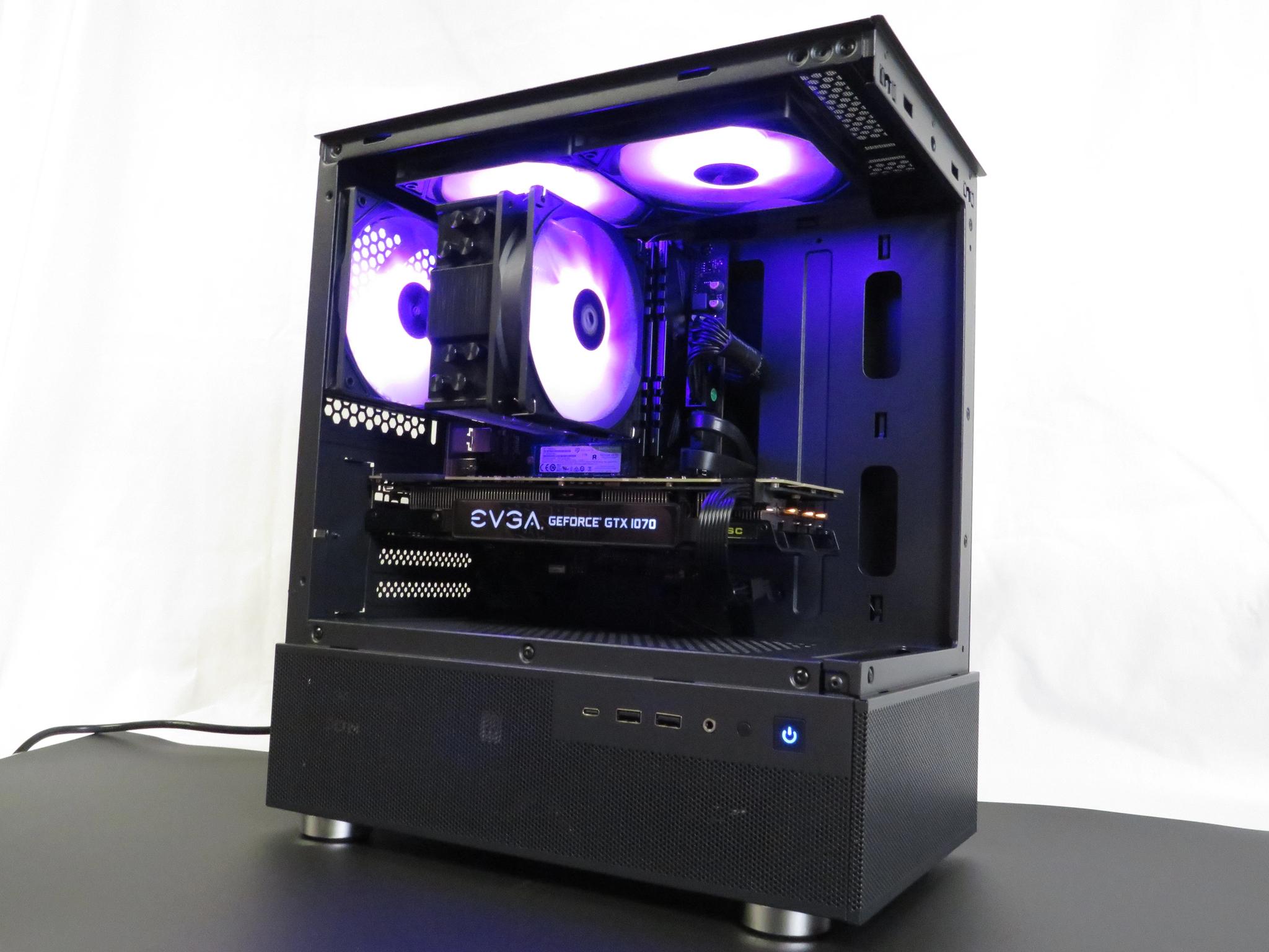 High Quality Entry Level gaming. Ryzen 5 2600 + GTX 1070 + 1 TB M.2 SSD