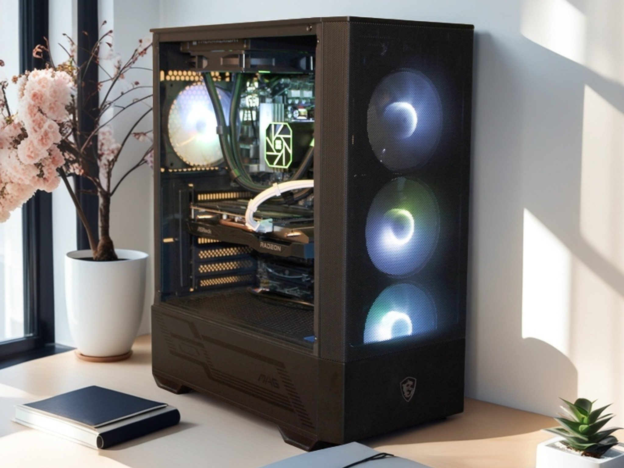 Super Smooth AM5 Build |  Ryzen 7 7700X | Radeon RX 7600 | 32GB GSkill DDR5 | 1TB Western Blue SN580