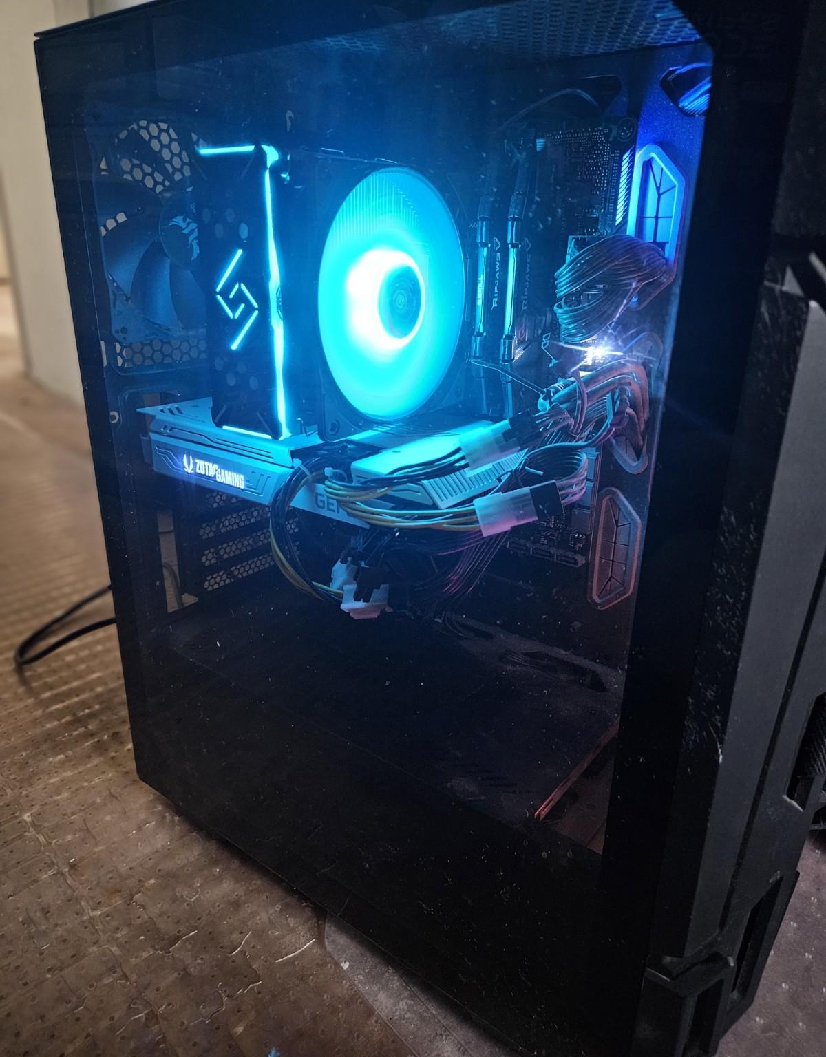 ABS Gaming pc Zotac White edition3060 ti i7-10700f 750w 32 gb ddr4