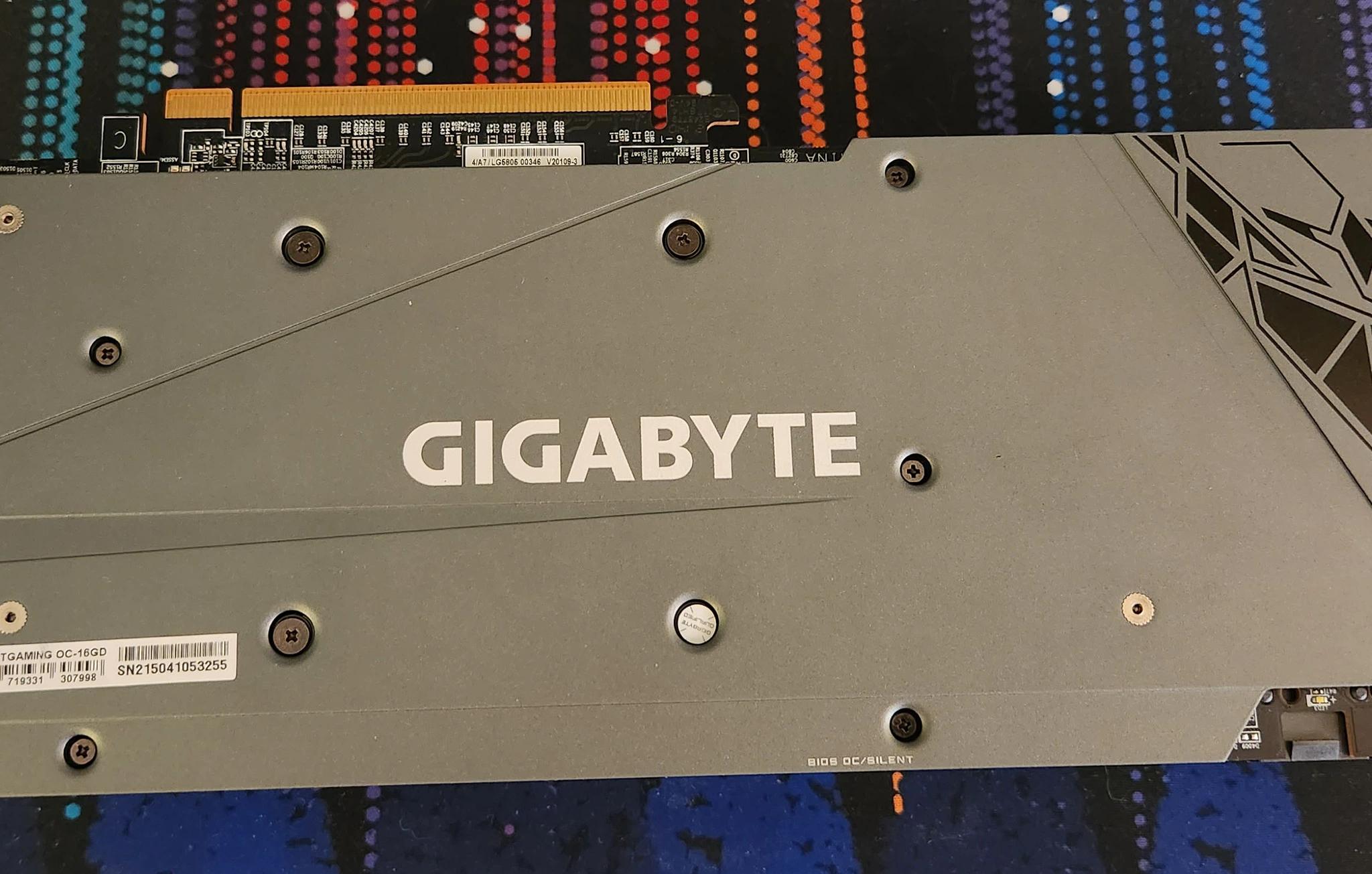 RX 6800 XT Gigabyte Gaming OC