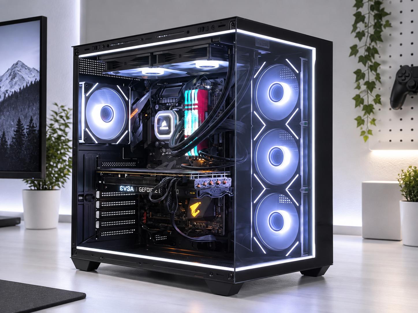 ❄️ FROST Gaming PC | RTX 3070 | i9-9900K | 32GB RAM | 1TB NVME | WiFi & BT | FREE SHIP