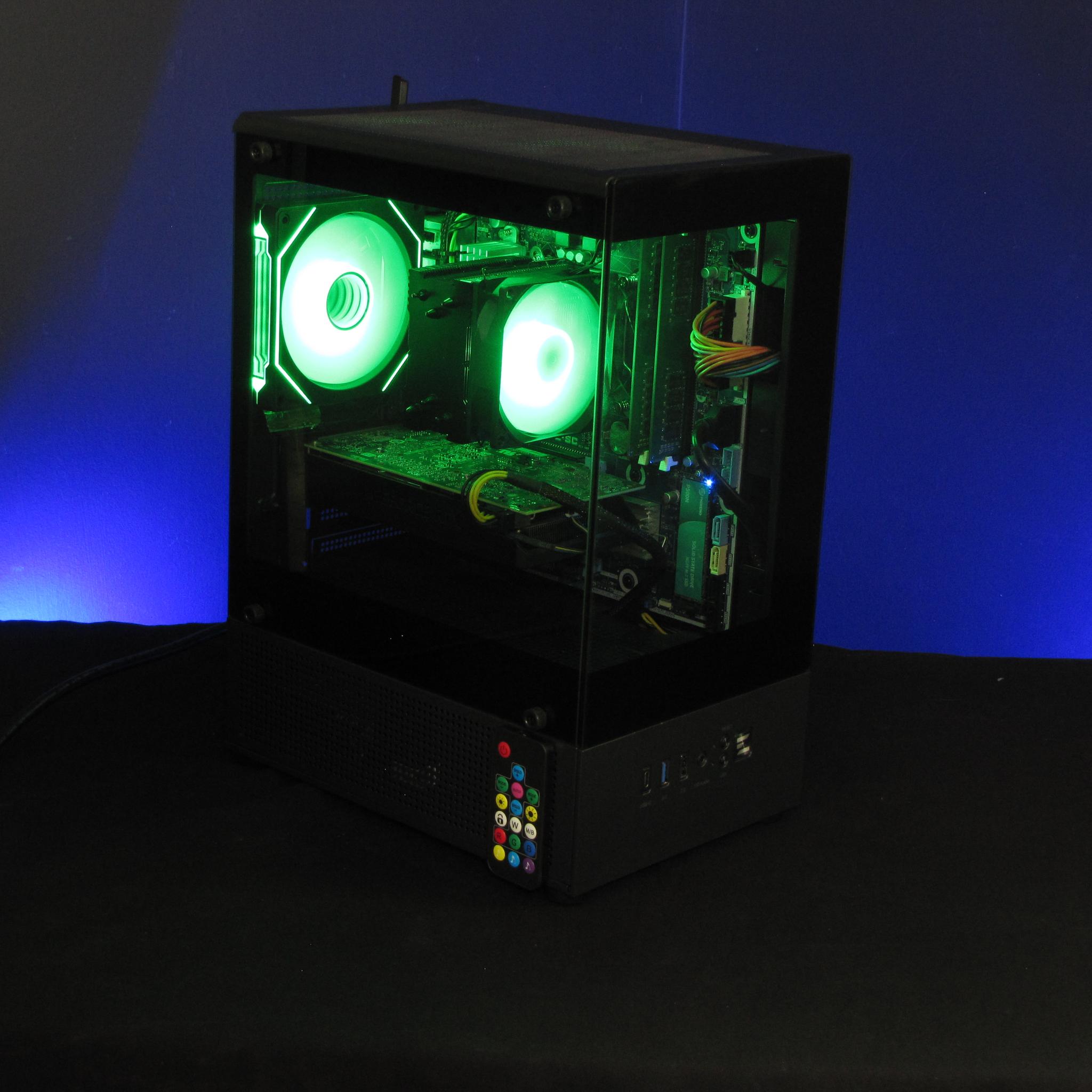 Custom Gaming PC, i7-8700, 16GB DDR4, RTX 2060 Super 8GB, 1TB SSD, Windows 11