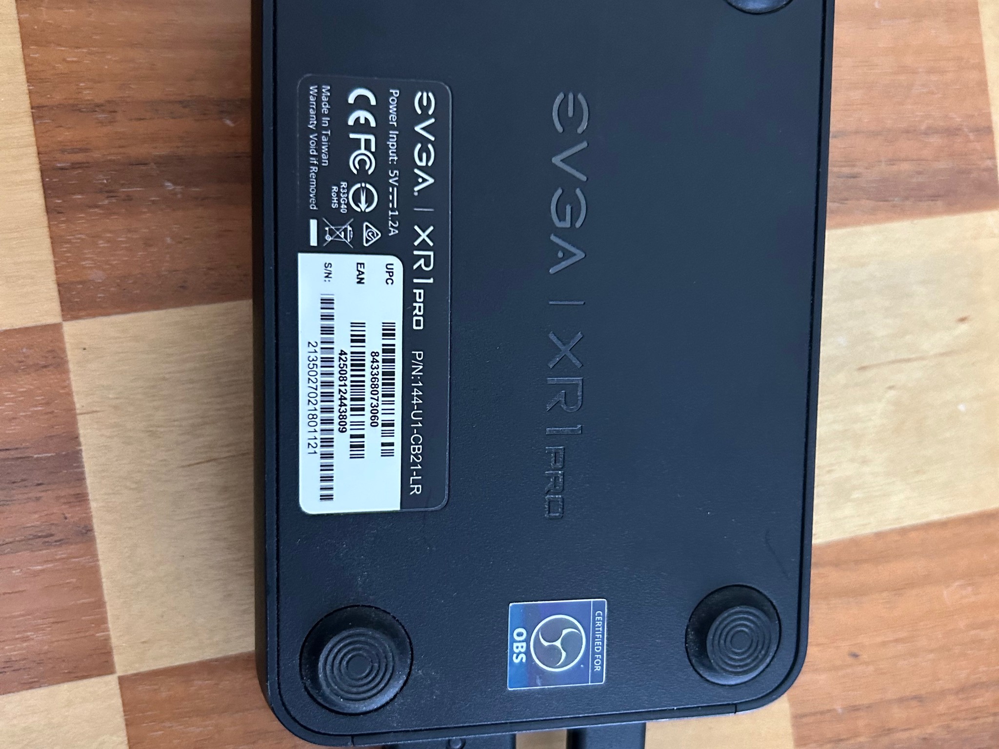 EVGA XR1 Pro USB HDMI Capture Device