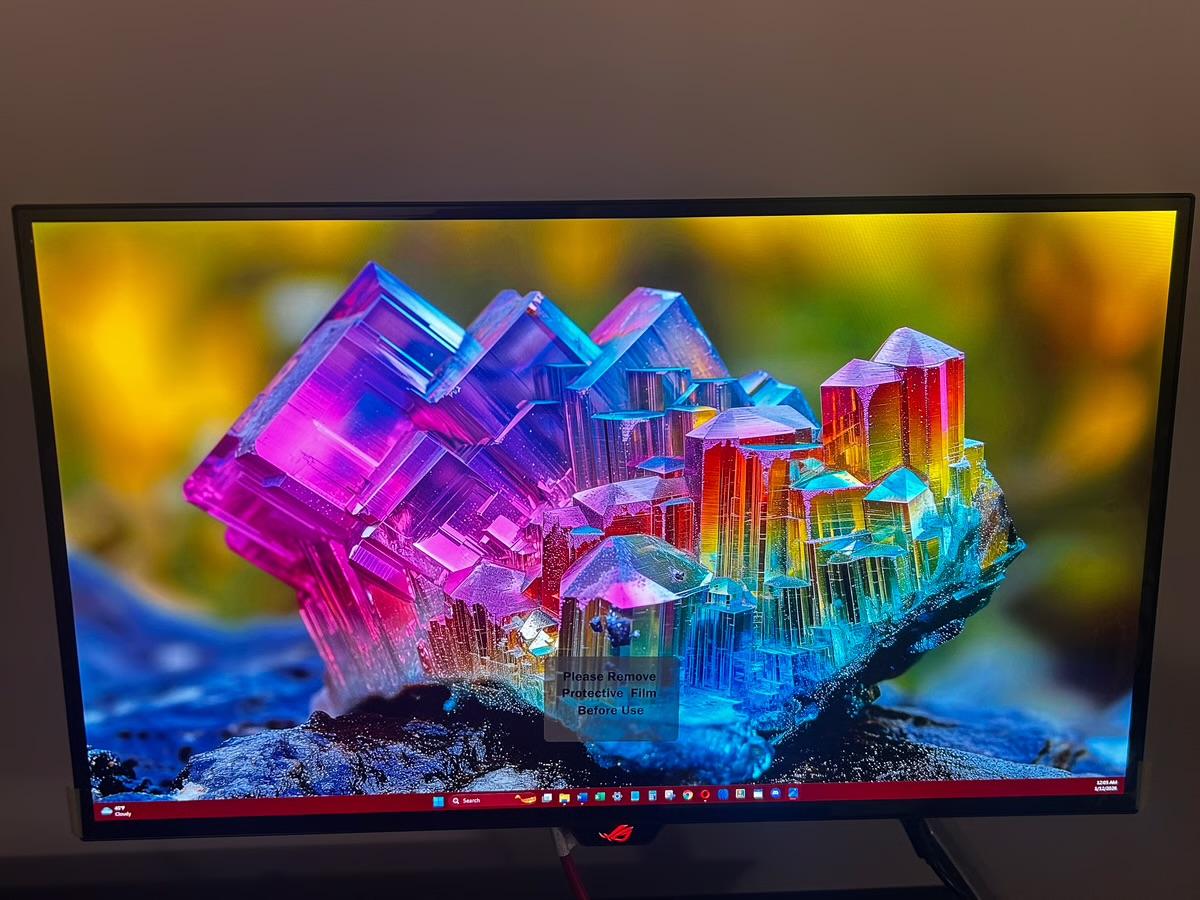 ASUS ROG 27” WOLED (240hz) 2560x1440 Resolution Gaming Monitor (XG27AQDMG)
