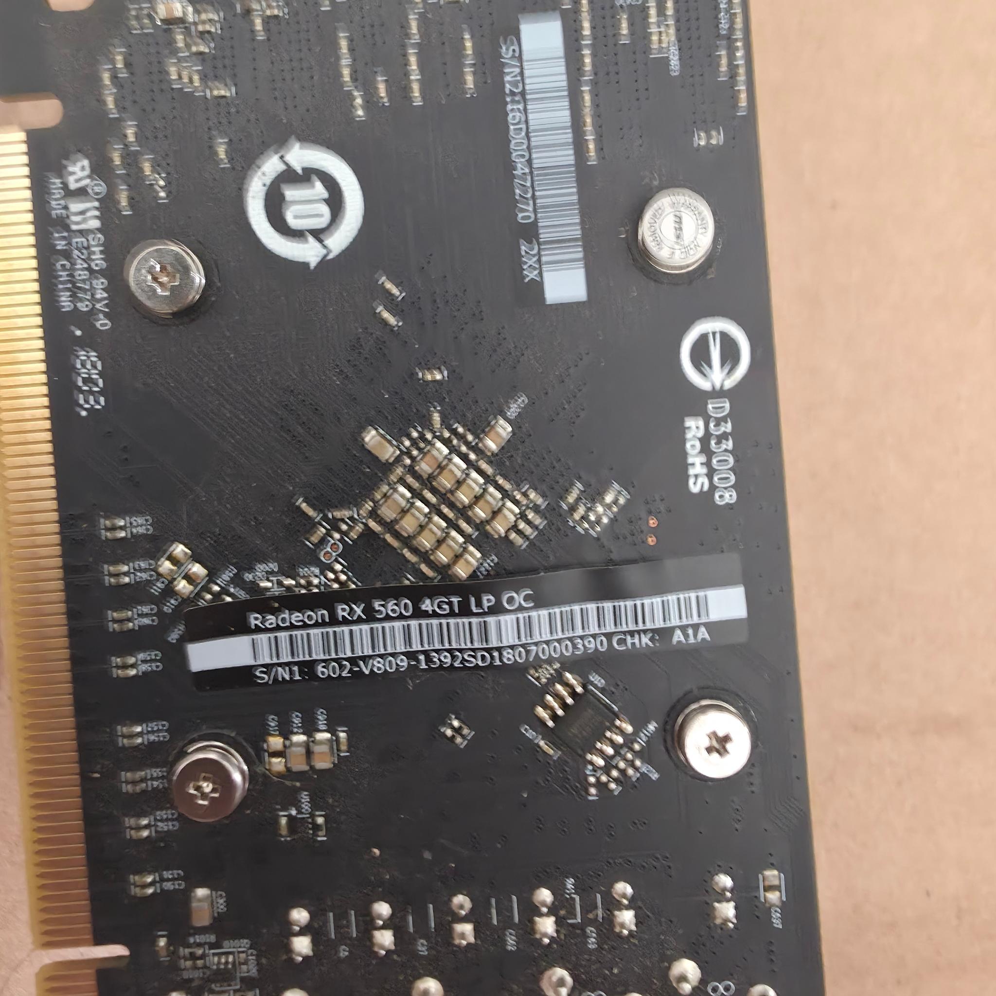 MSI Radeon RX 560 4GB LP OC (Low Profile)