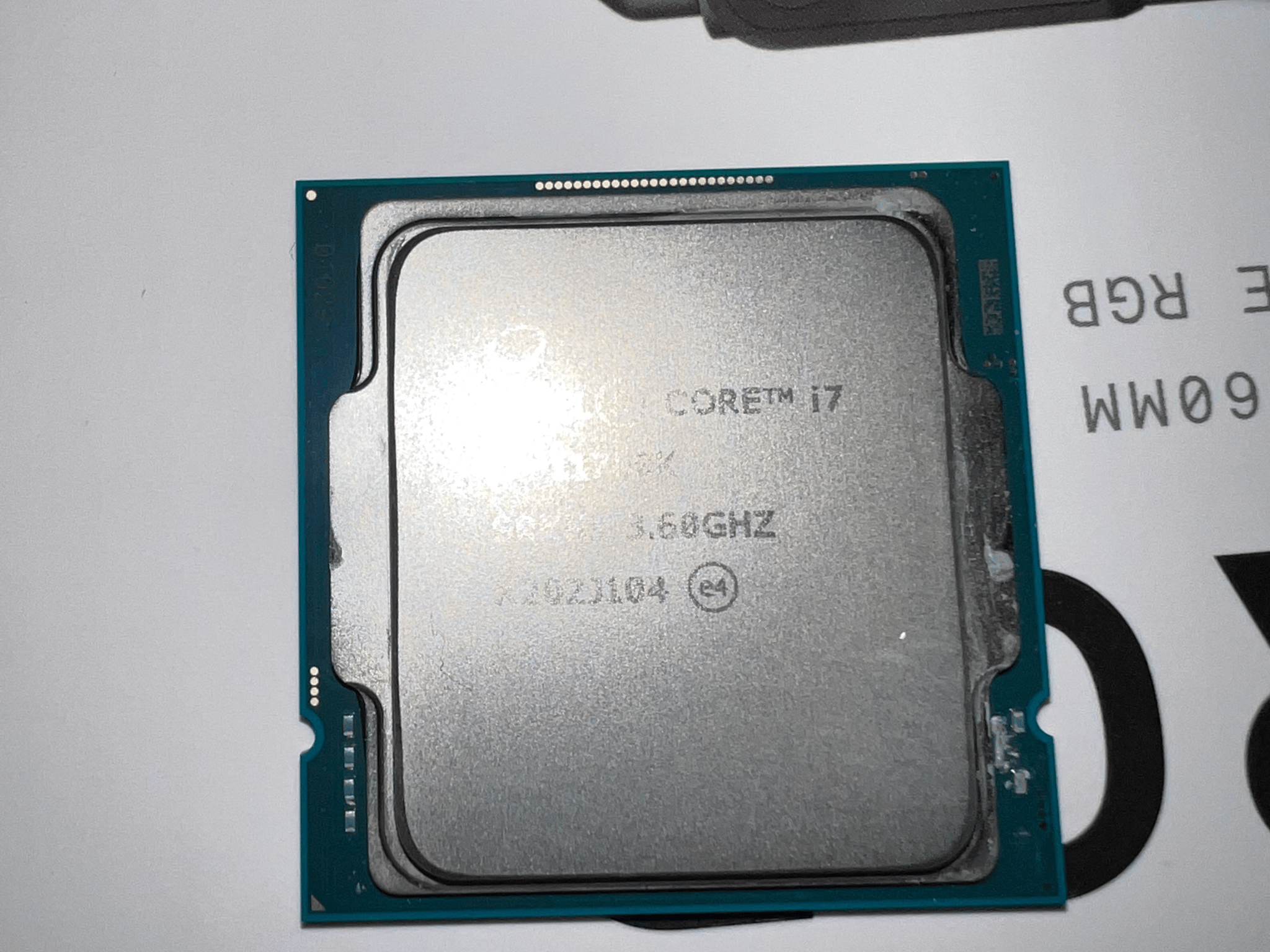 Intel I7-11700k 