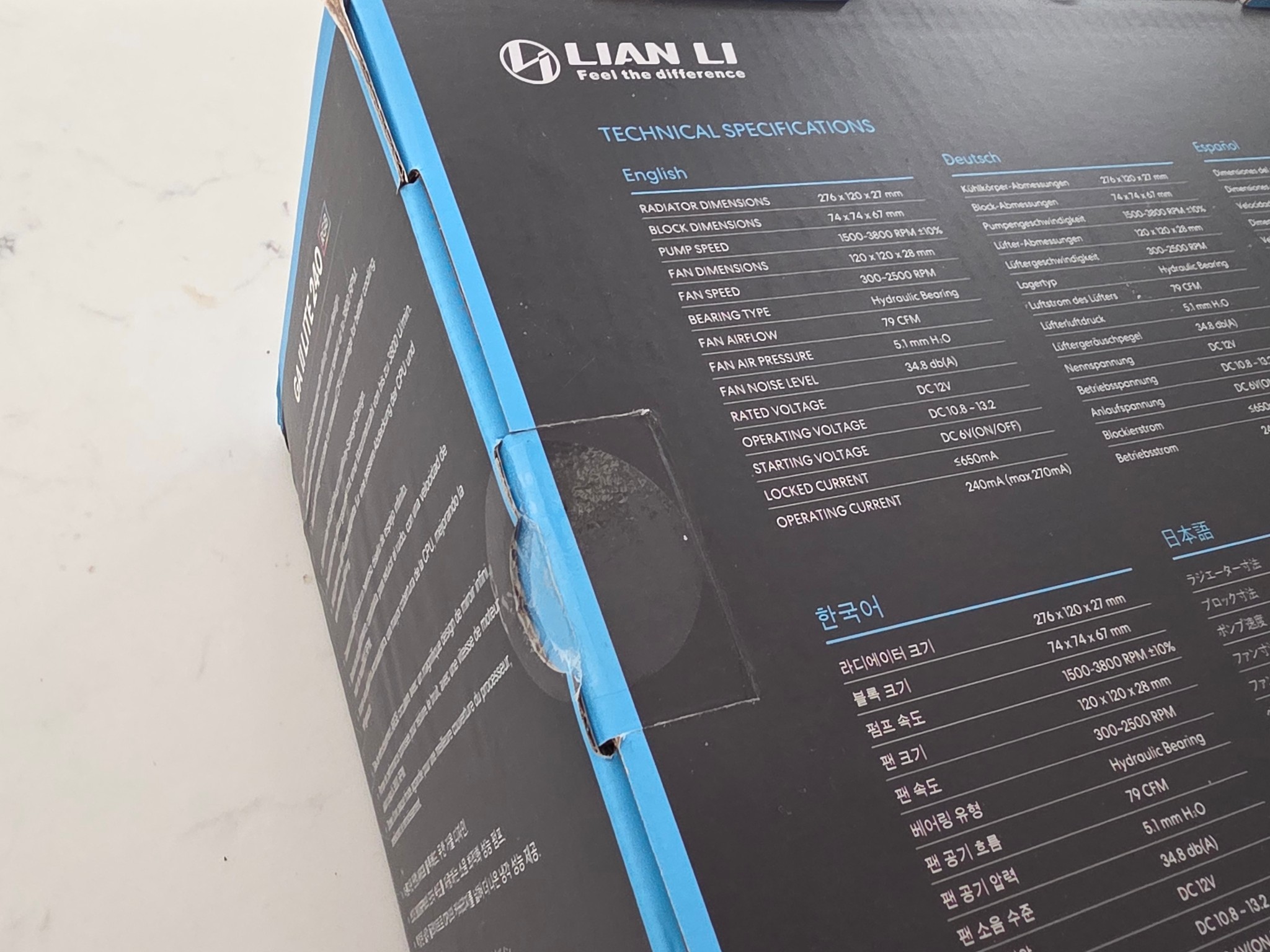 Lian Li GA II Lite 240