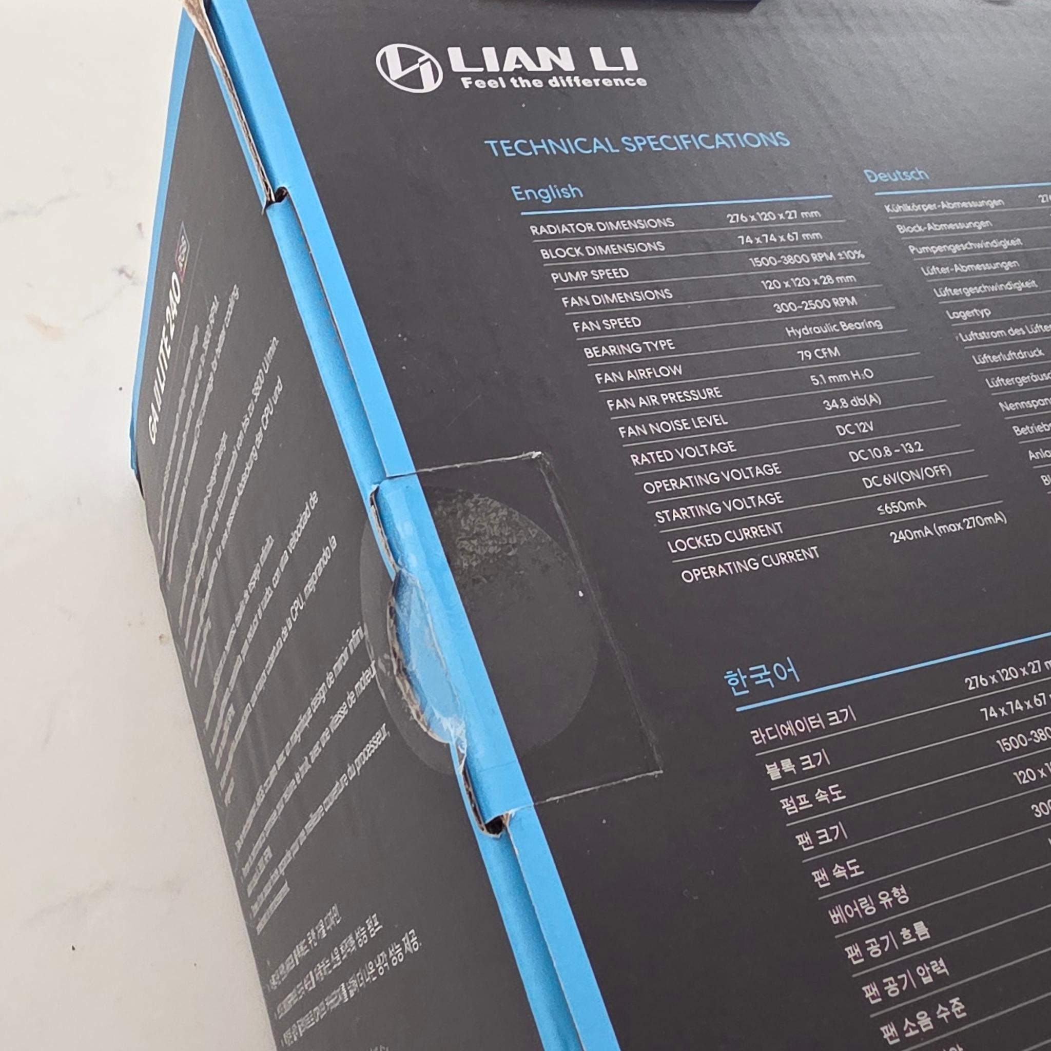 Lian Li GA II Lite 240