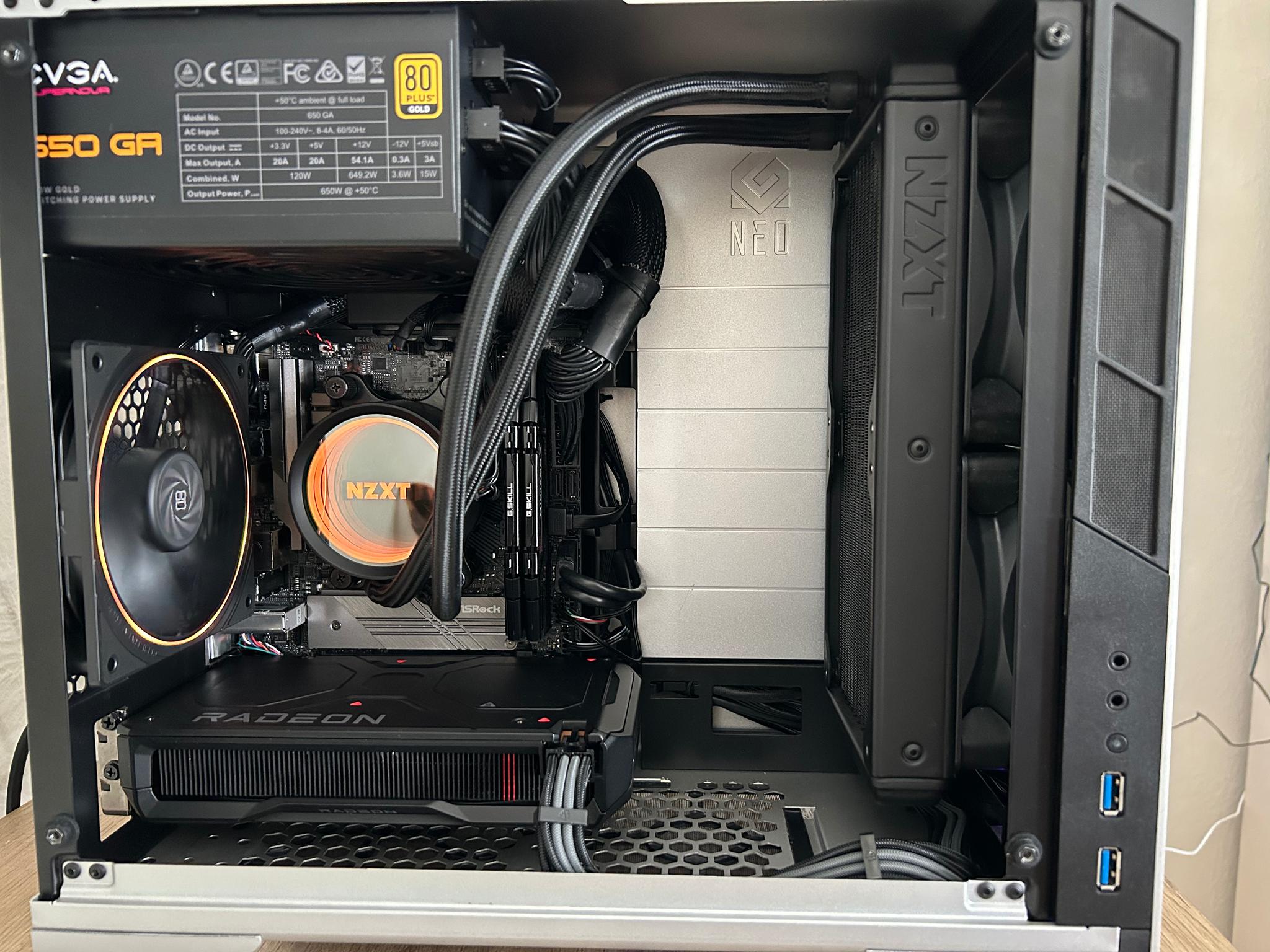 1080P SFF Winter Hibernation PC w/ Ryzen 5 3600 & AMD 7600 8GB