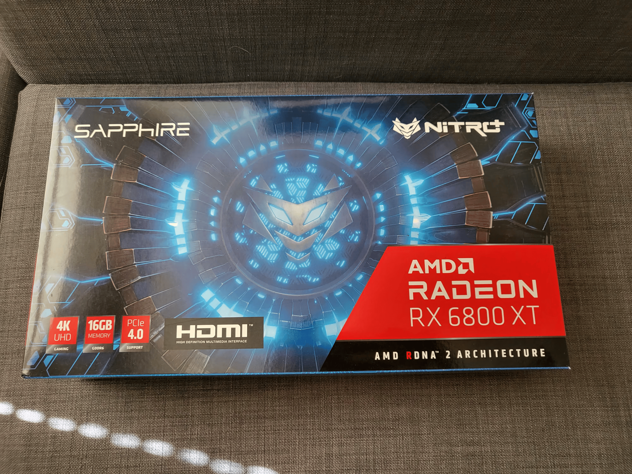Sapphire Nitro+ RX 6800XT GPU Box