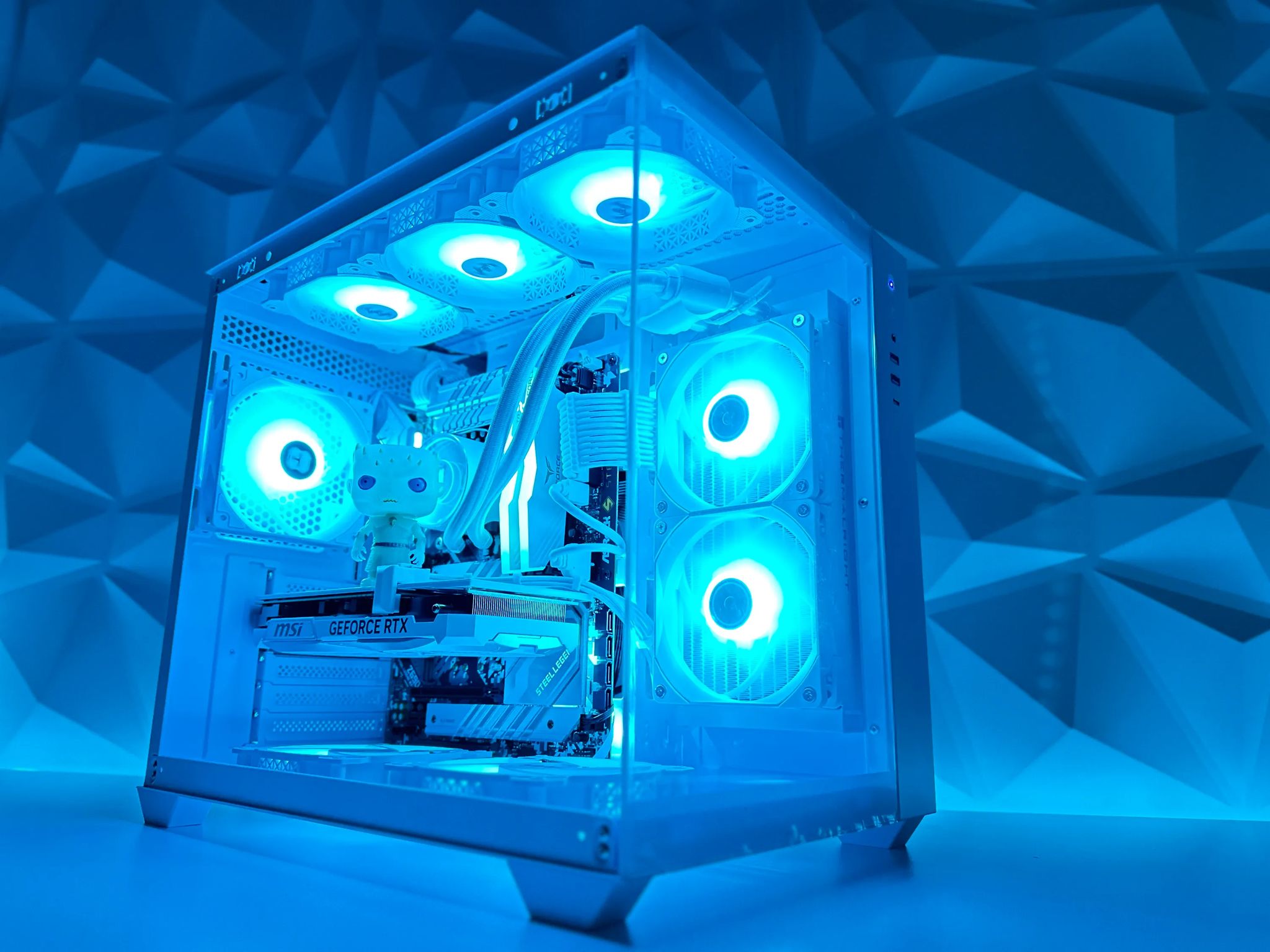 🧊👑 Night King🧟‍♂️🗡️ Gaming PC❄️Nvidia RTX 4070 12GB❄️Intel 13500 14-core❄️32GB DDR4❄️1TB NVME