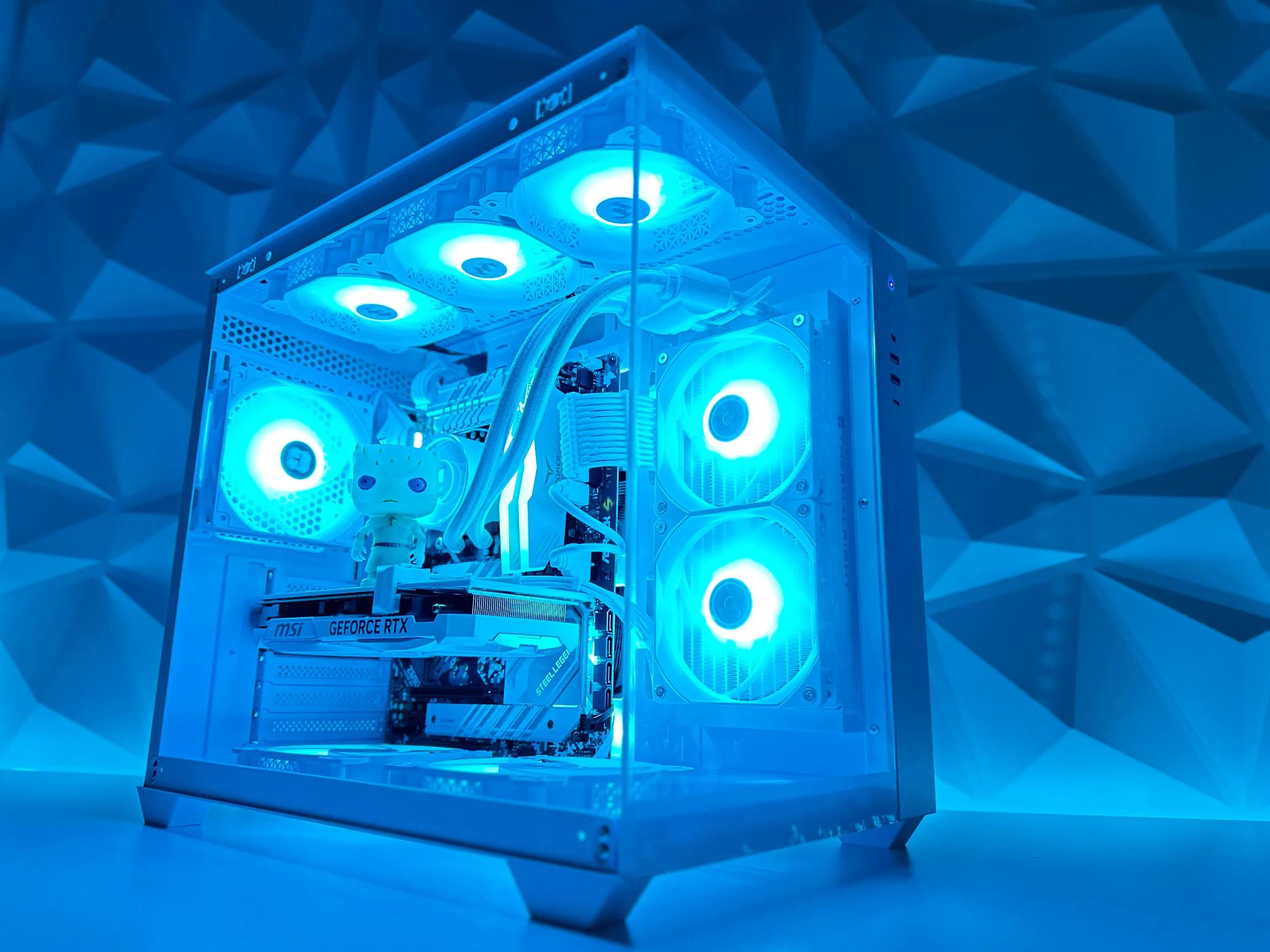 🧊👑 Night King🧟‍♂️🗡️ Gaming PC❄️Nvidia RTX 4070 12GB❄️Intel 13500 14-core❄️32GB DDR4❄️1TB NVME