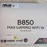 BNIB ASUS B850 MAX GAMING WIFI W ATX Motherboard