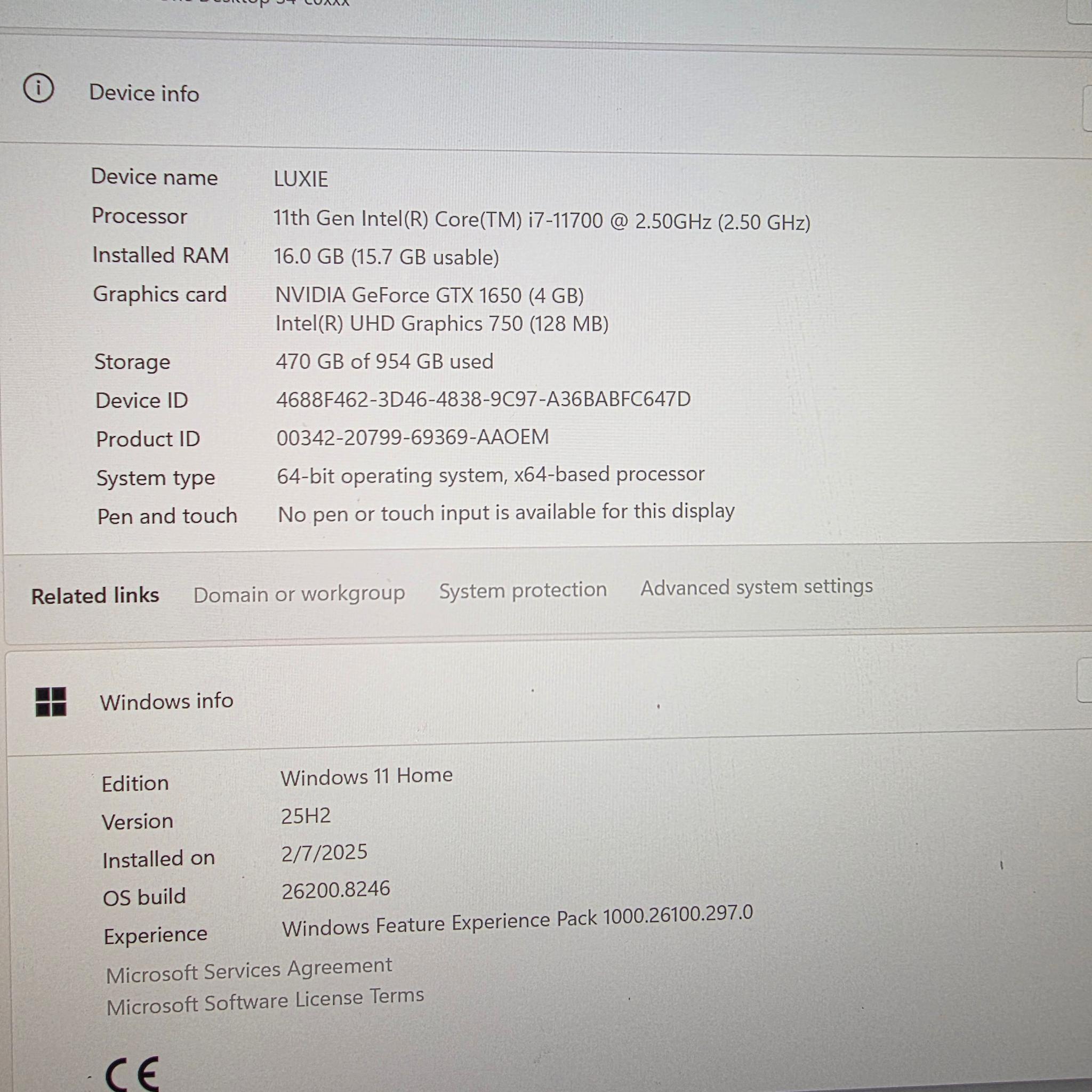 HP ENVY 34" ALL IN ONE Desktop Pc