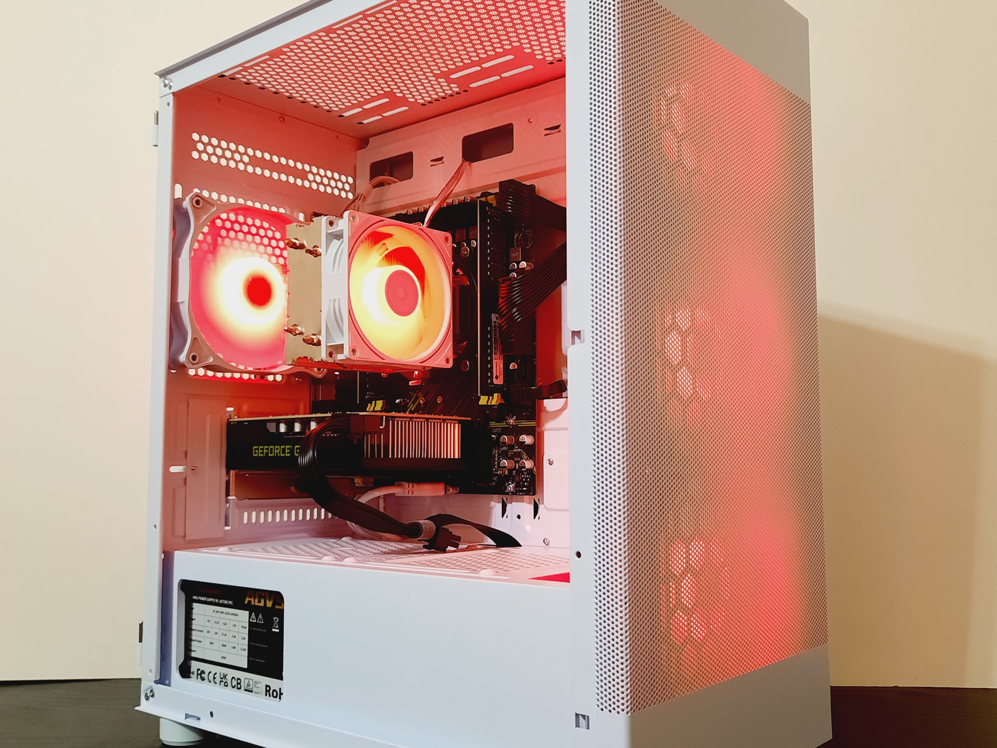 ❄️White Gaming PC wRGB - Intel Xeon 6-cores ● 16GB RAM ● 512GB SSD ● GTX 1660 Ti ● Great Value 1080p