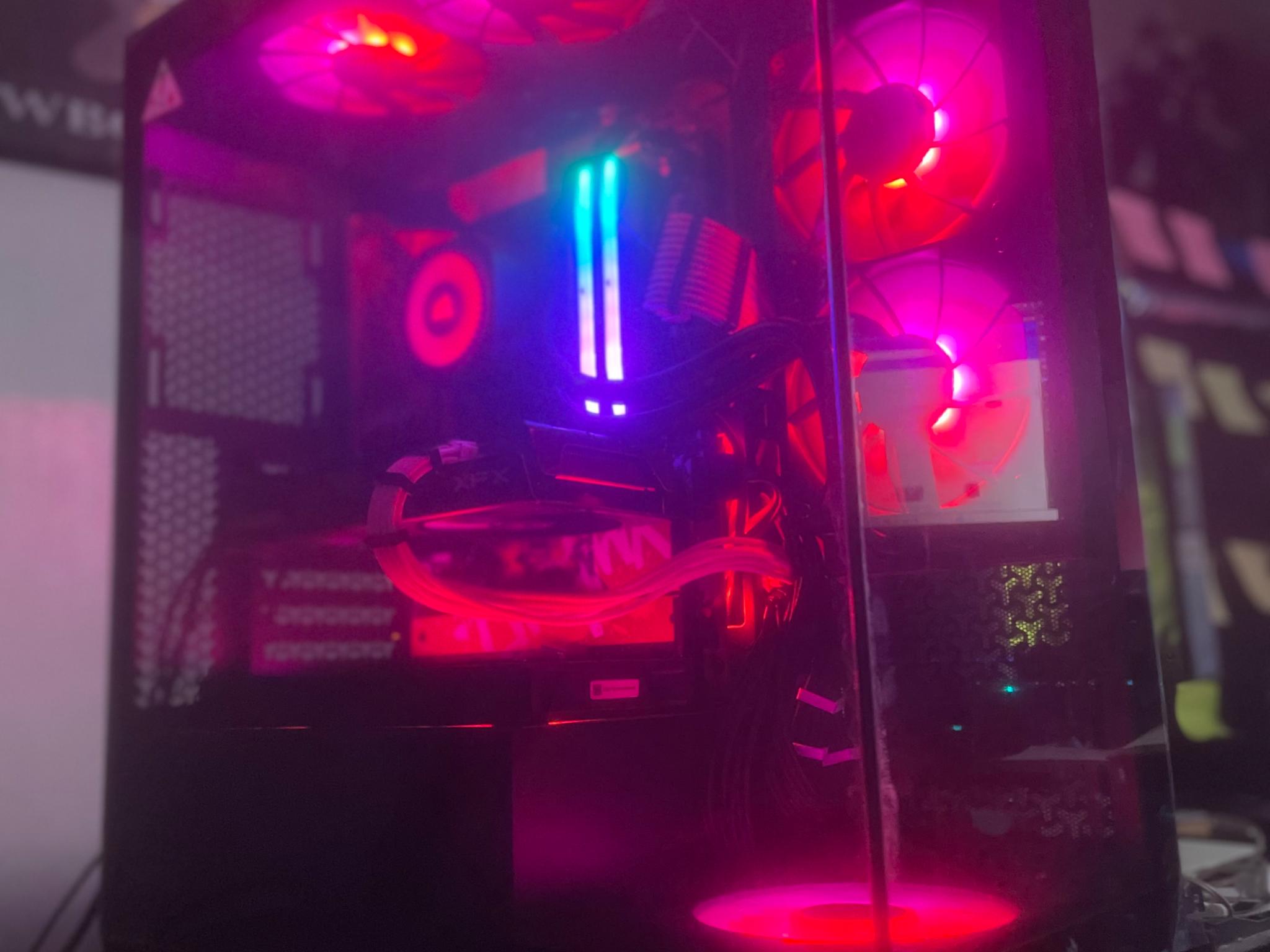 7800X3D + XFX Speedster SWFT RX 7600 Upgradable Built Pc