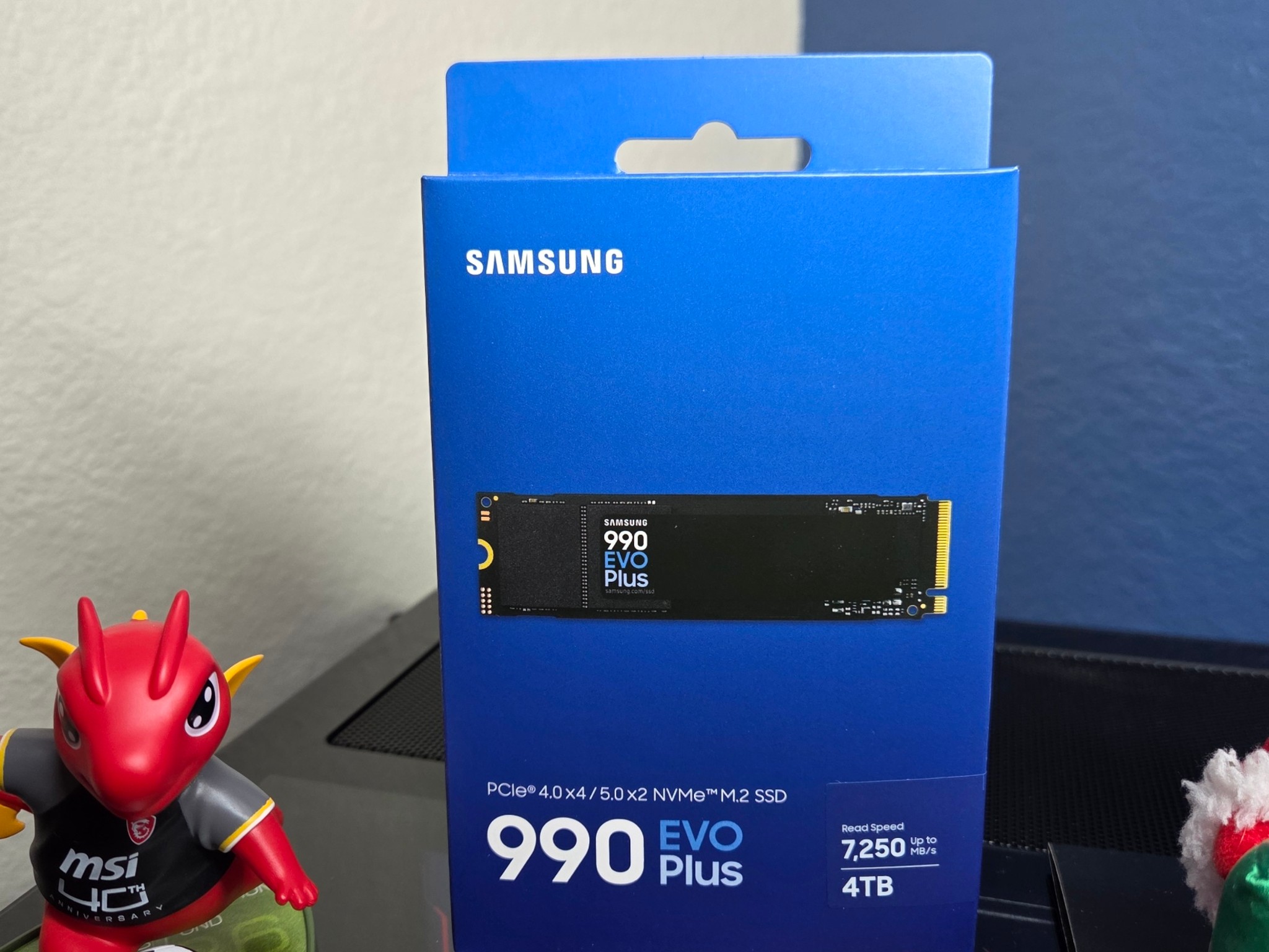 Samsung 990 EVO Plus 4TB SSD M.2 PCIe 4.0x4 5.0x2 NVMe