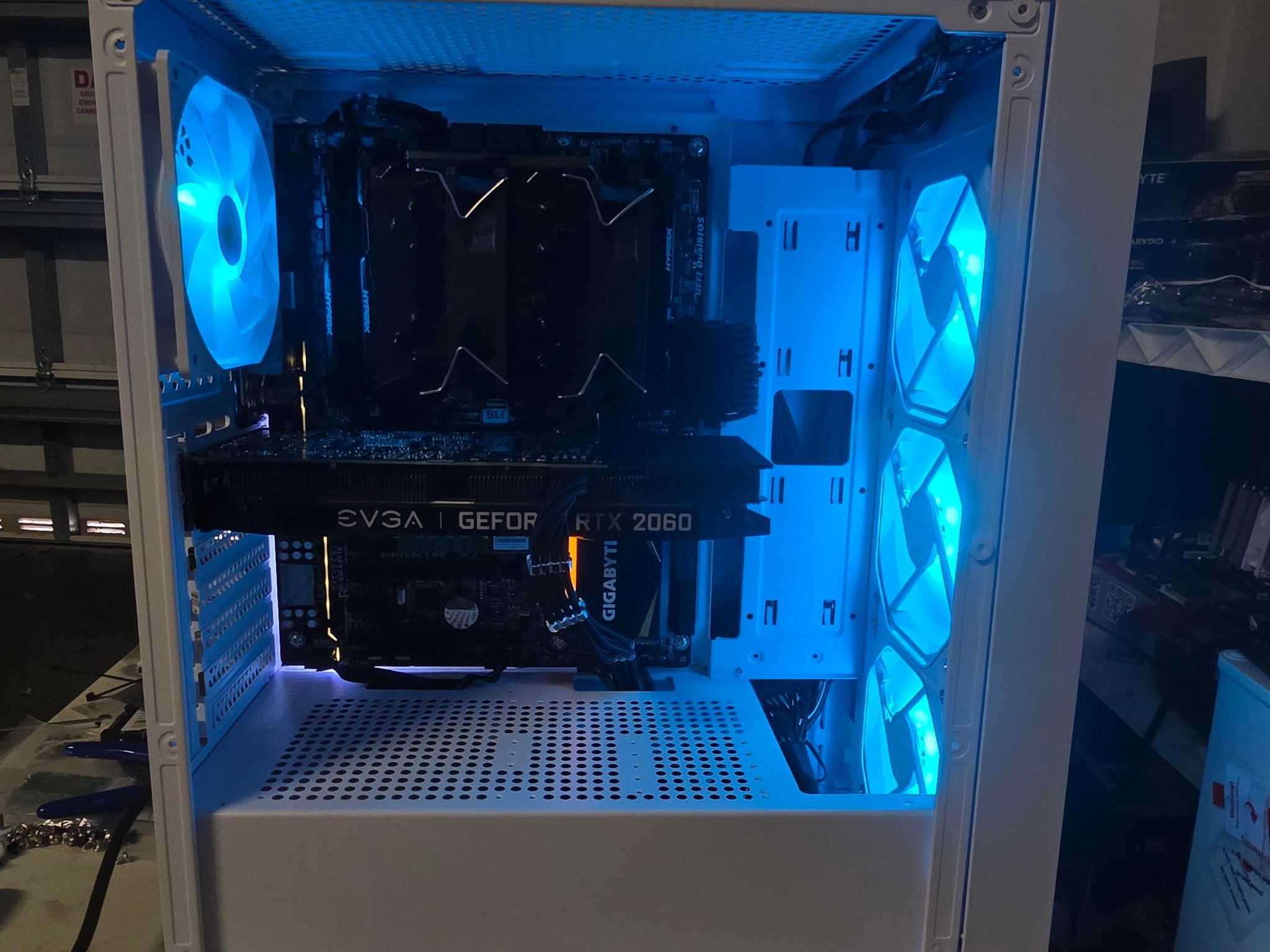 ⚪ White RTX 2060 PC – i7-5820K | 16GB DDR4 | 512GB NVMe | 1440p Capable