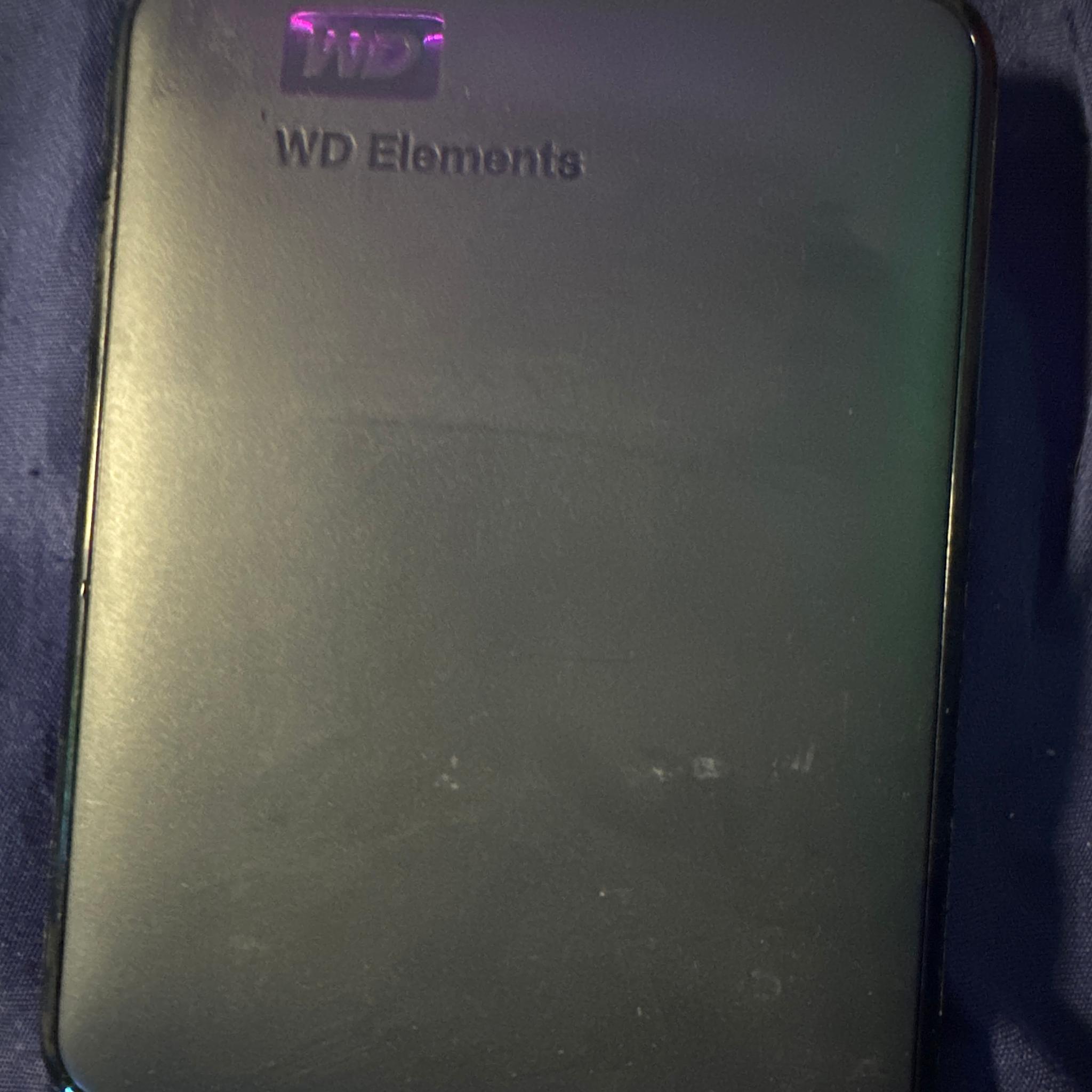 Western Digital Elements 5TB External Hard Drive (WDBU6Y0050BBK)