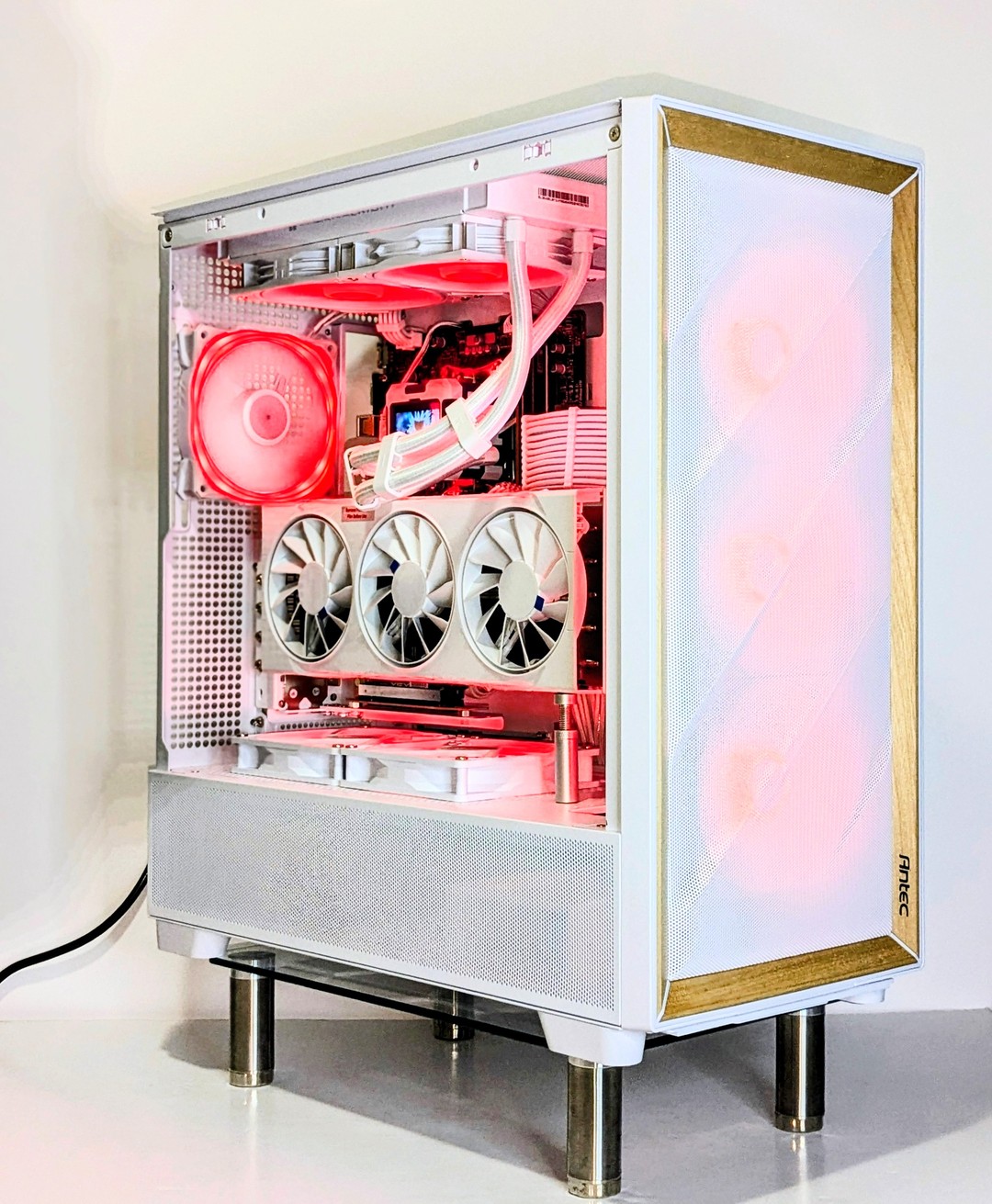 All-White Birch PC | Ryzen 7 7800X3D | RX 9070 (XT Flashed⚡)| 2TB