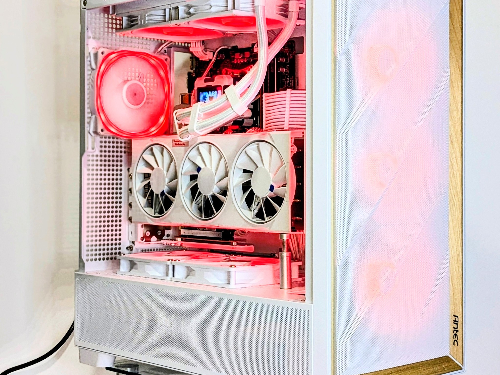 All-White Birch PC | Ryzen 7 7800X3D | XFX RX 9070 (XT Flashed - 29.5k Time Spy)