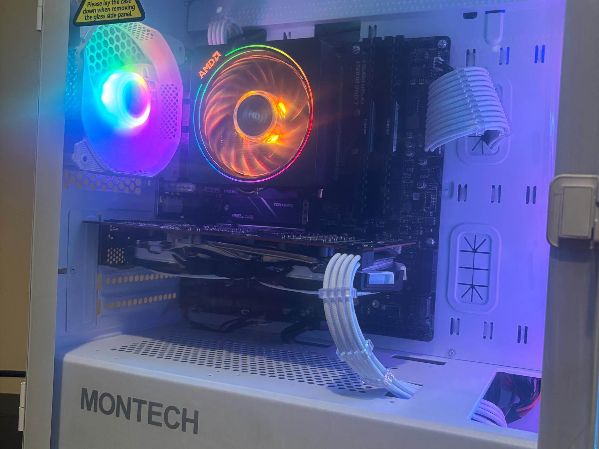 Gaming PC Ryzen 5 5500 RX 6600 16GB DDR4