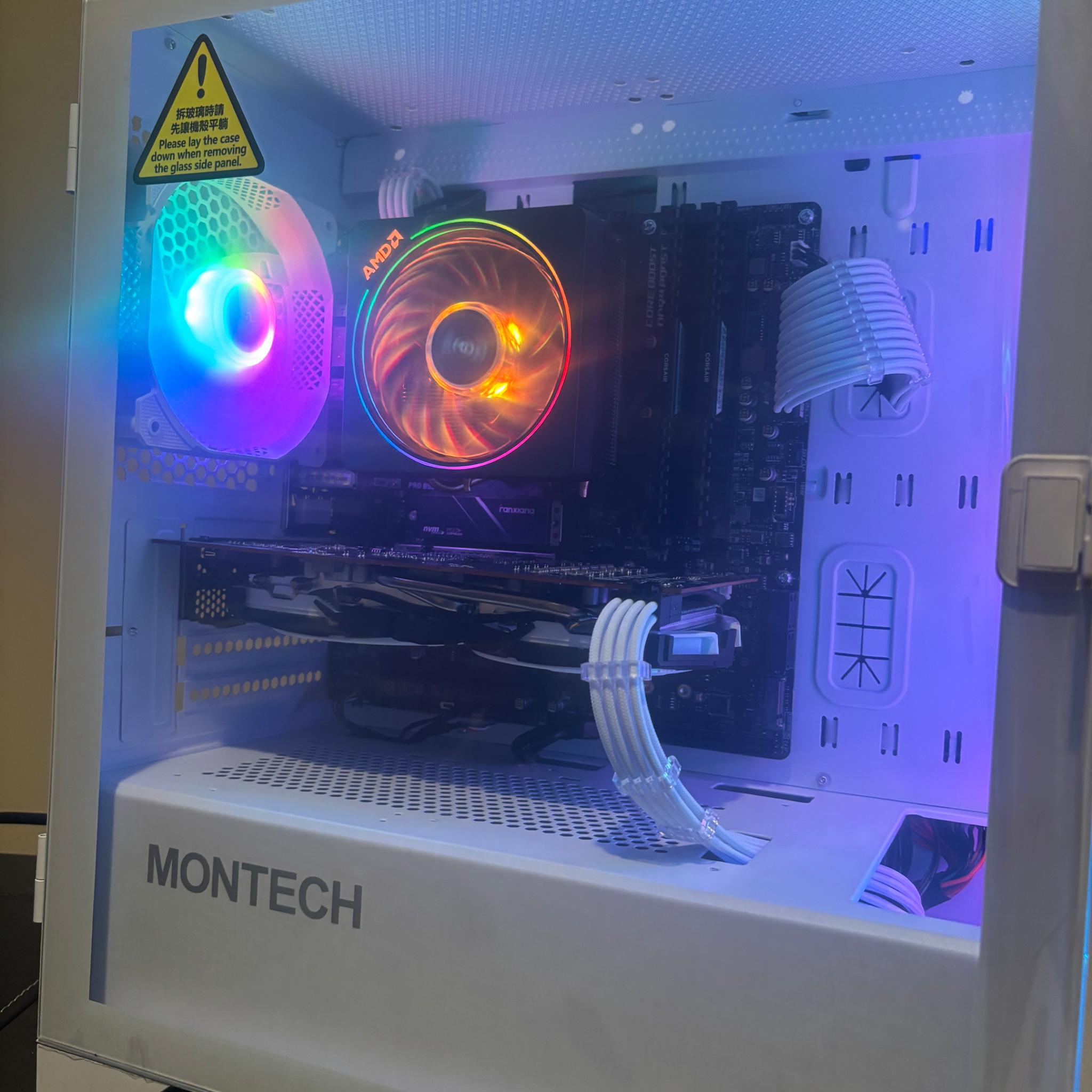 Gaming PC Ryzen 5 5500 RX 6600 16GB DDR4