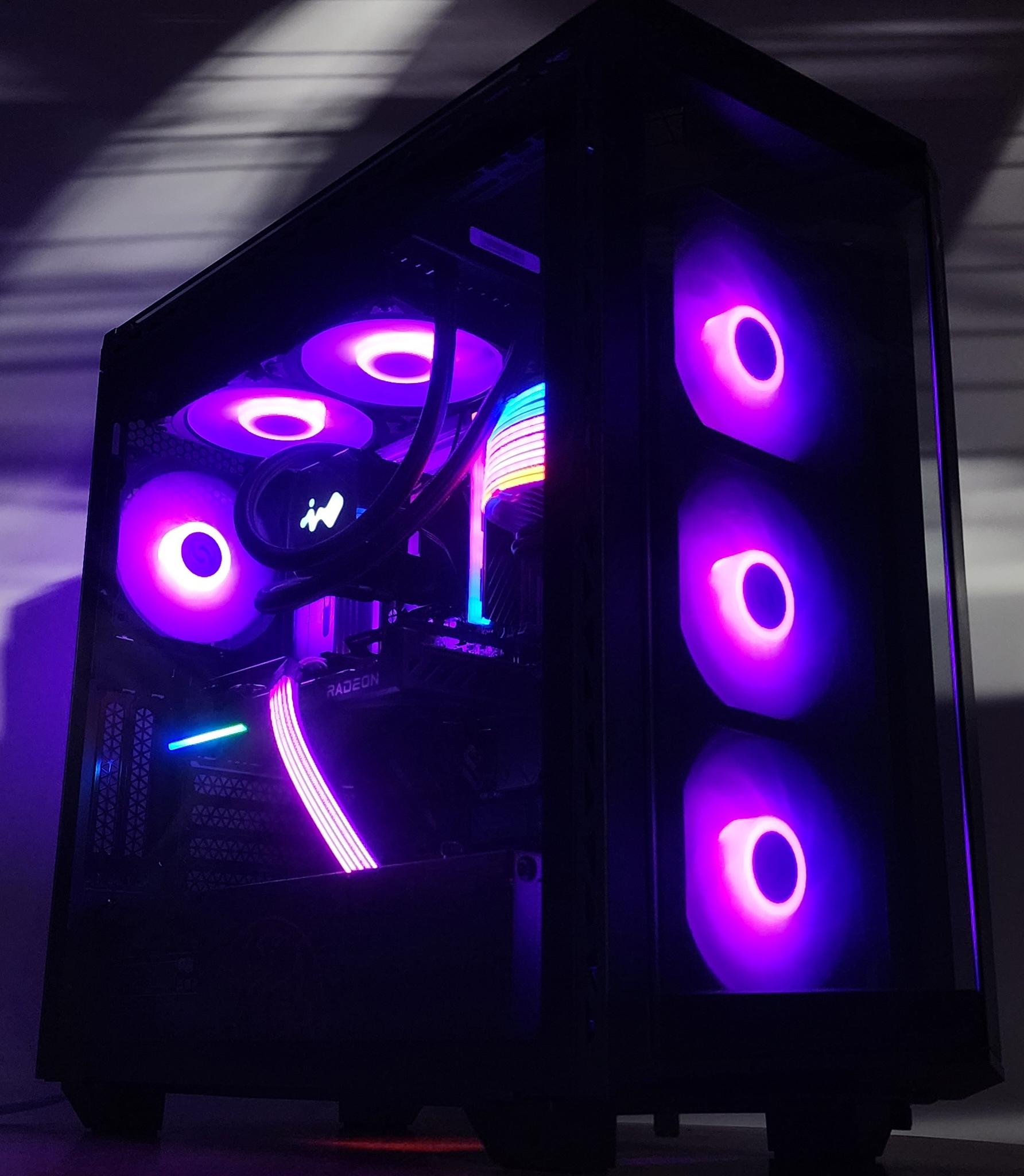 Gaming PC Ultra 5 250KF 16GB RAM 1TB SSD RX 9060 XT 16GB Windows 11 Computer