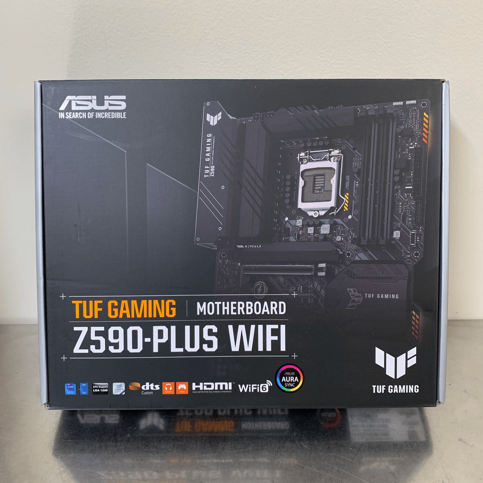 ASUS TUF GAMING Z590-PLUS WIFI (LGA 1200) ATX gaming motherboard