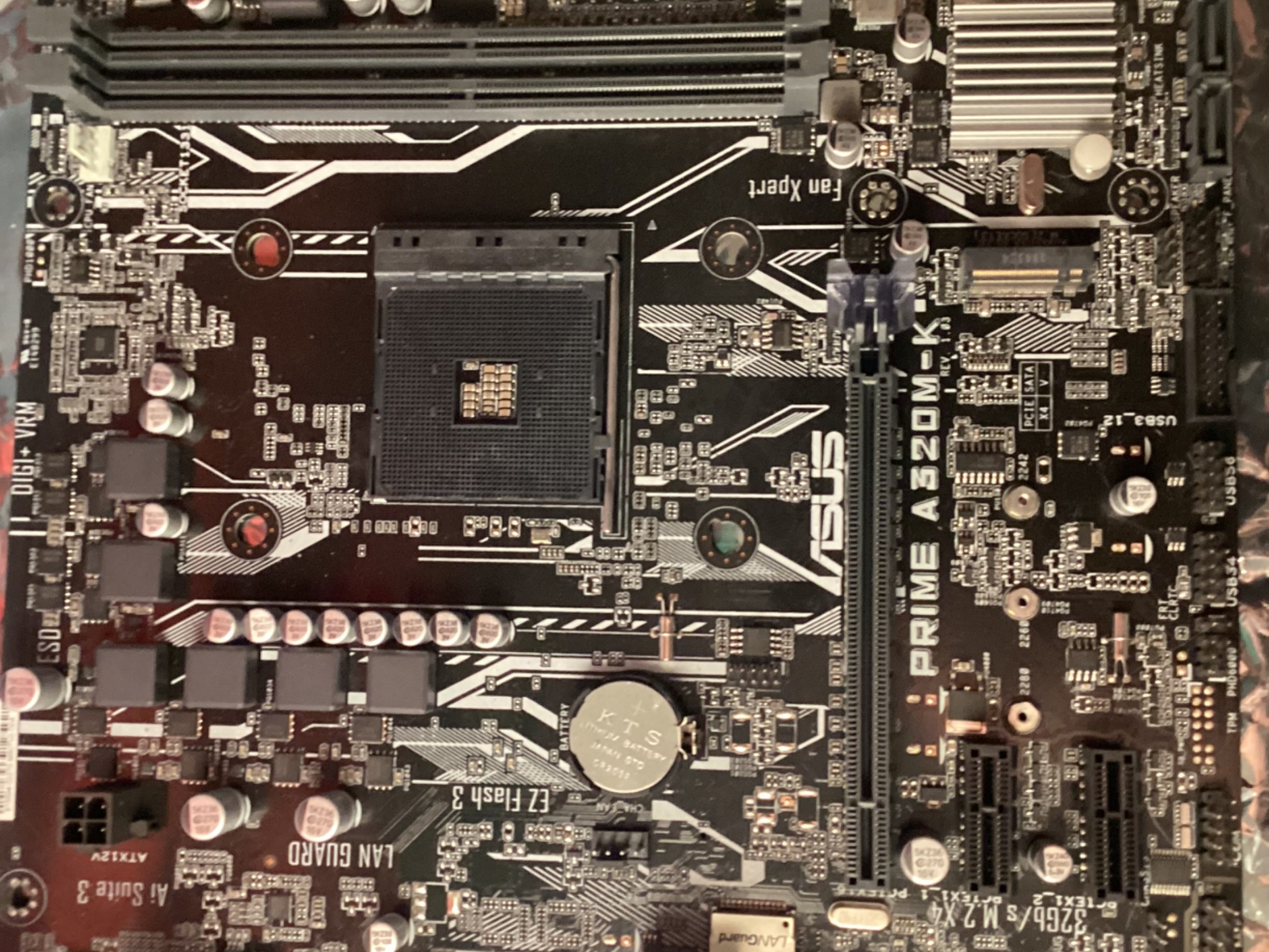 Asus prime a320m micro atx motherboard