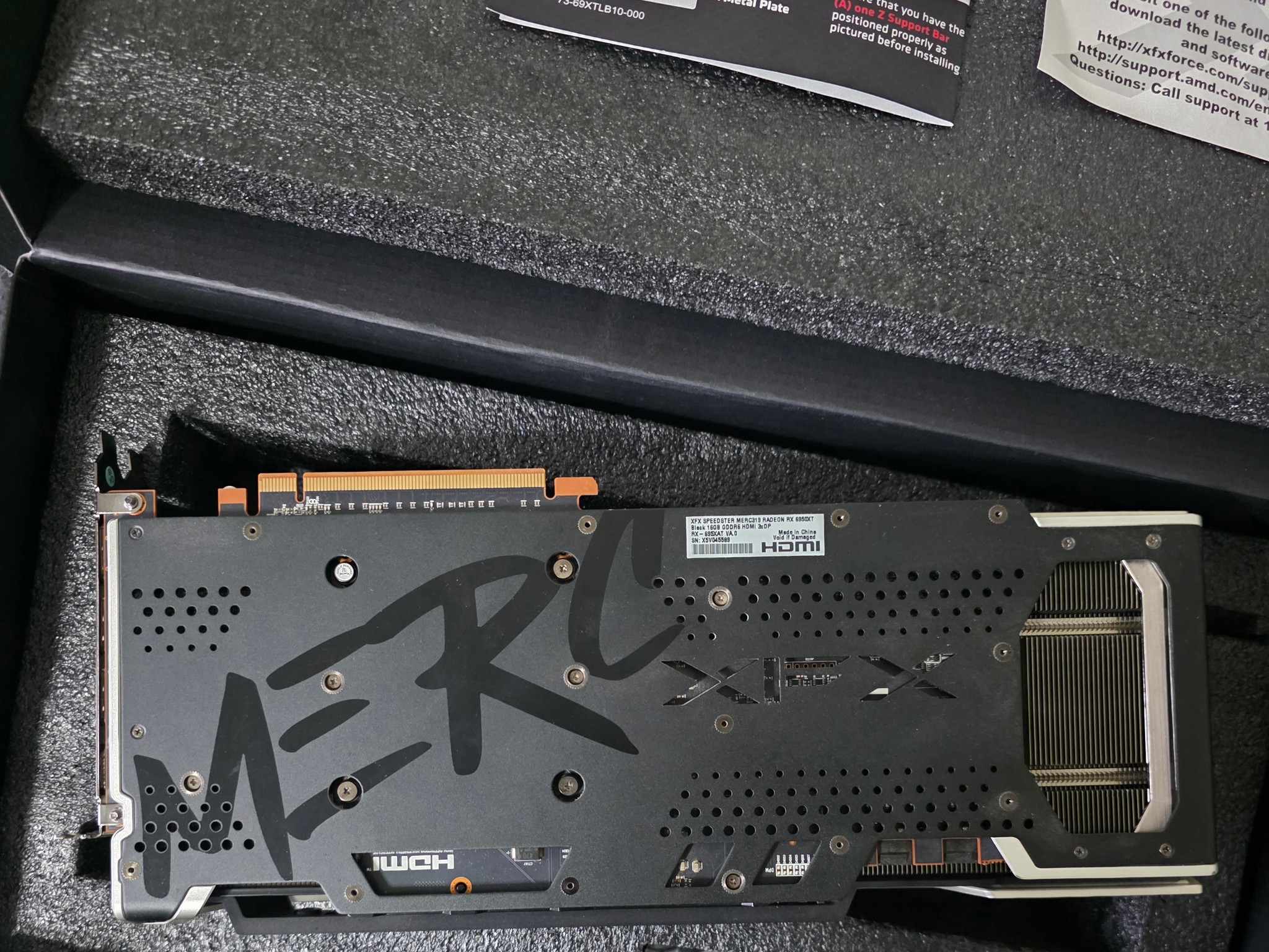 XFX Speedster MERC 319 Radeon RX 6950 XT - Excellent Condition -