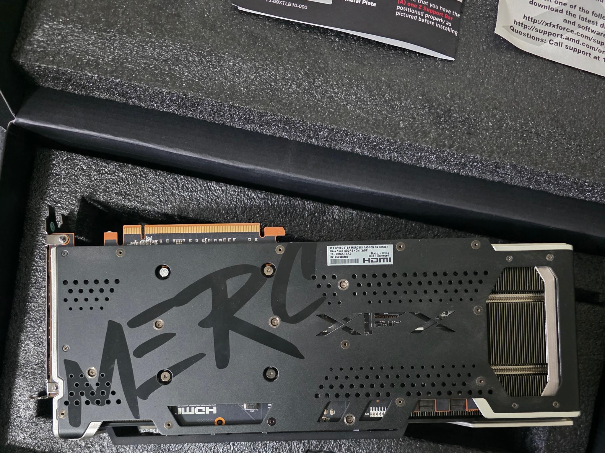 XFX Speedster MERC 319 Radeon RX 6950 XT - Excellent Condition -