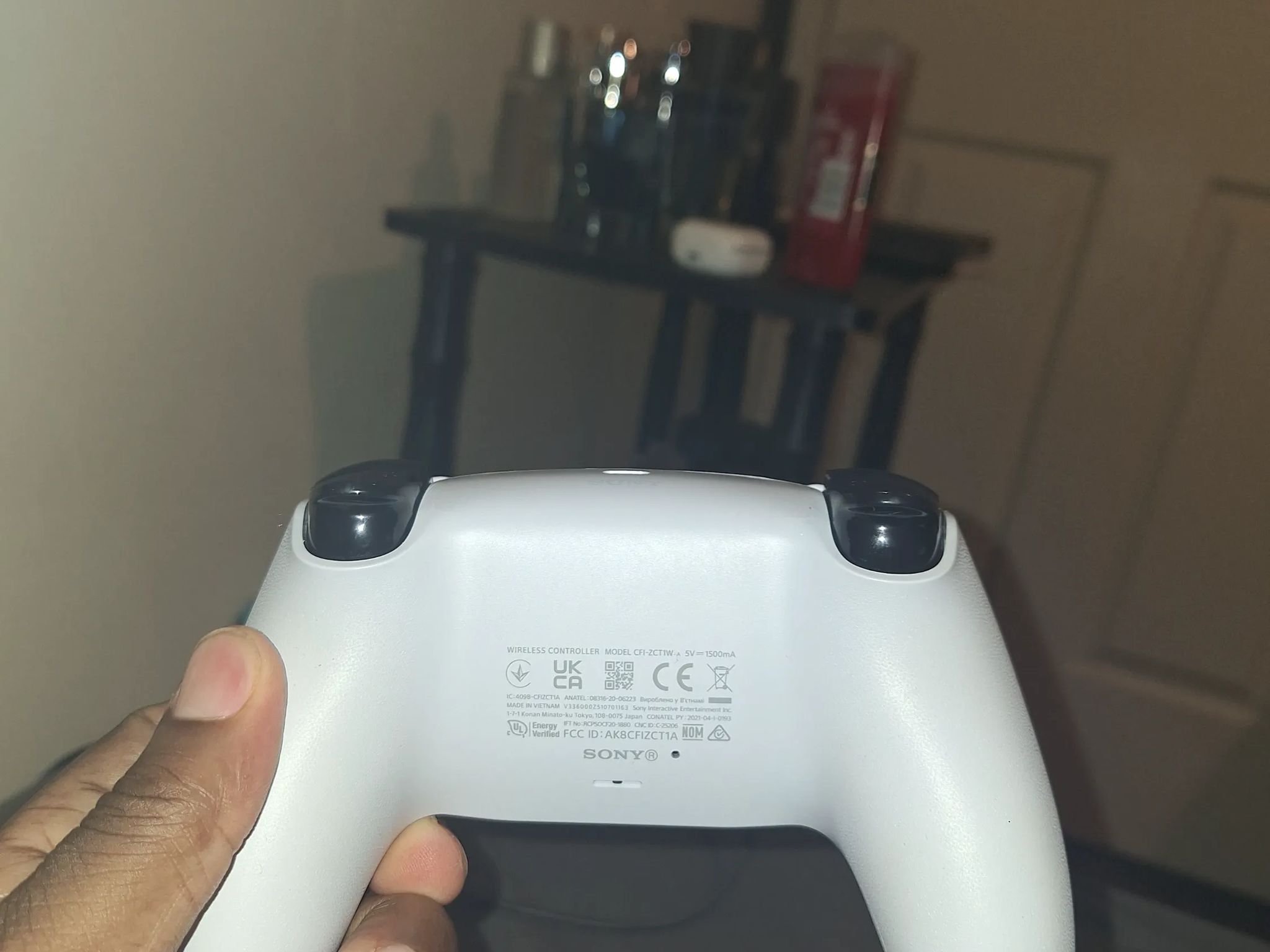 PS5 DualSense Wireless Controller with Hall-Effect Sticks and Extended 7200mah Battery