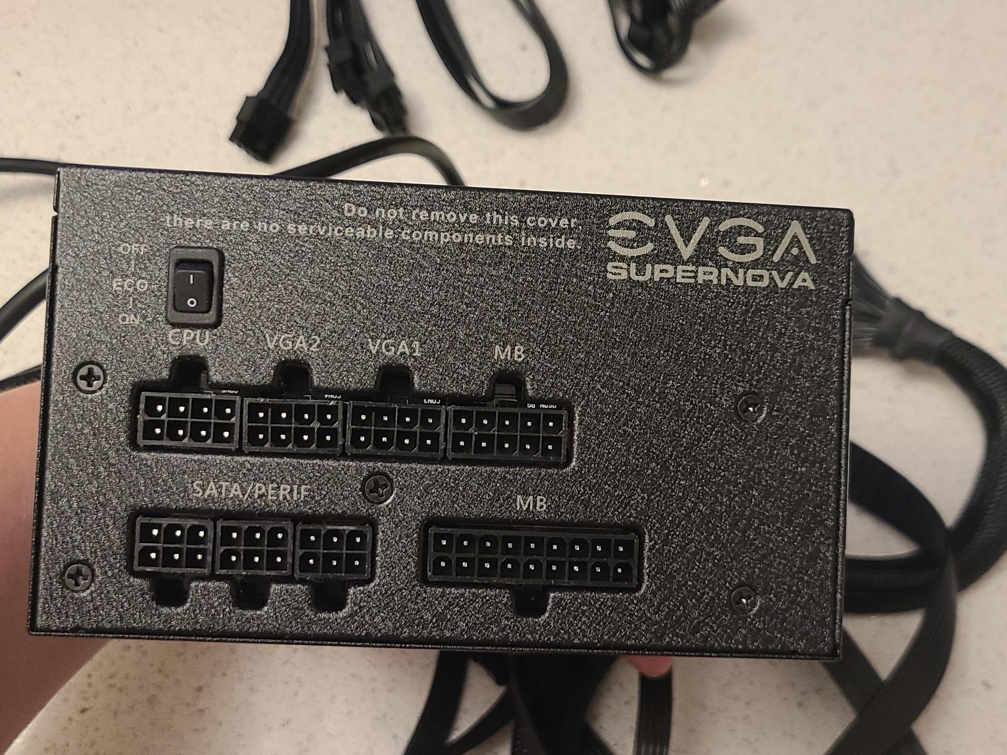 EVGA SuperNOVA 650 GS 650 W 80+ Gold Certified Fully Modular ATX Power Supply