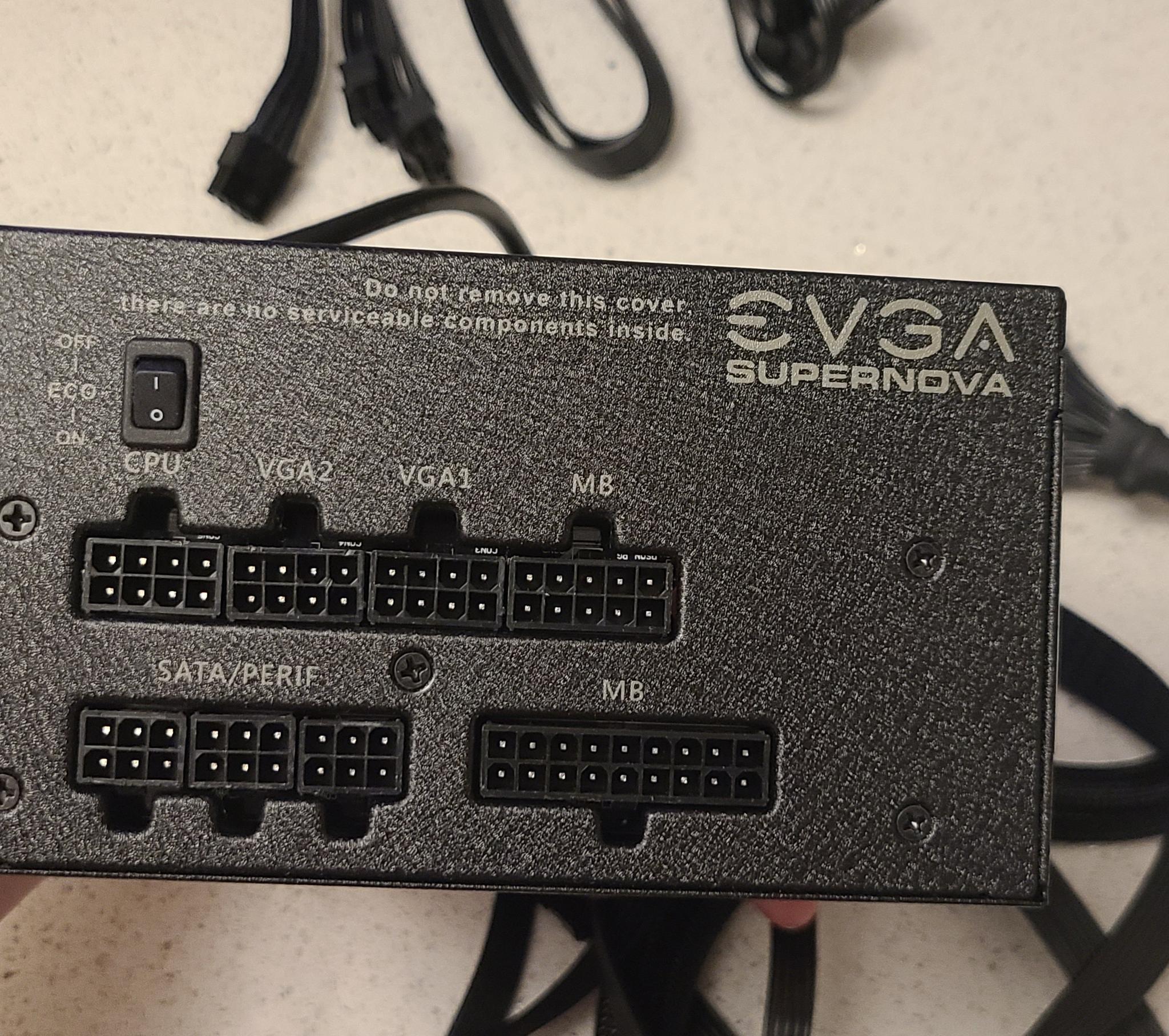 EVGA SuperNOVA 650 GS 650 W 80+ Gold Certified Fully Modular ATX Power Supply