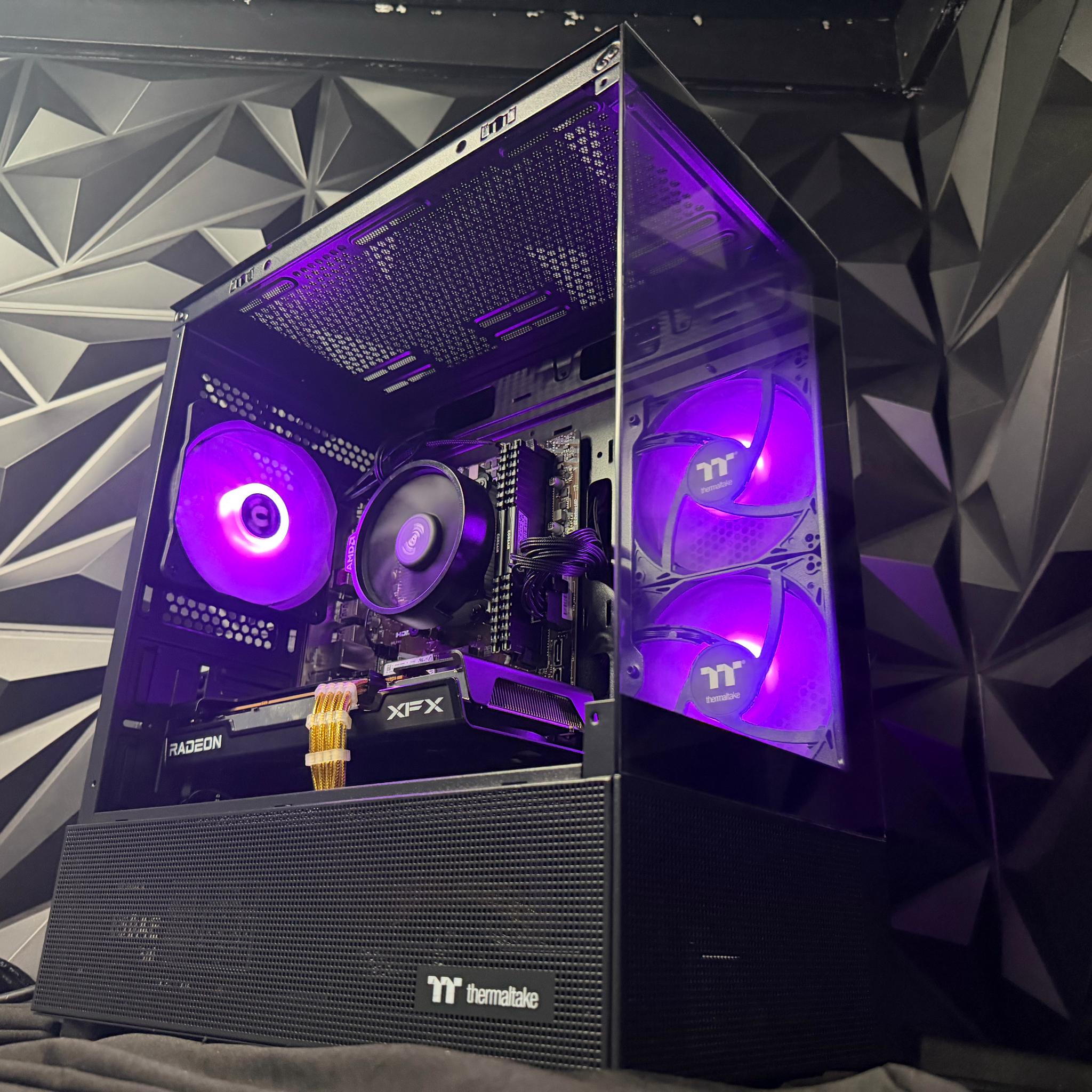 🦷✨ GOLD TOOTH ✨🦷Ryzen 5 5500| RX 6600| 16 GB DDR4| 500 GB SSD| 650W PSU