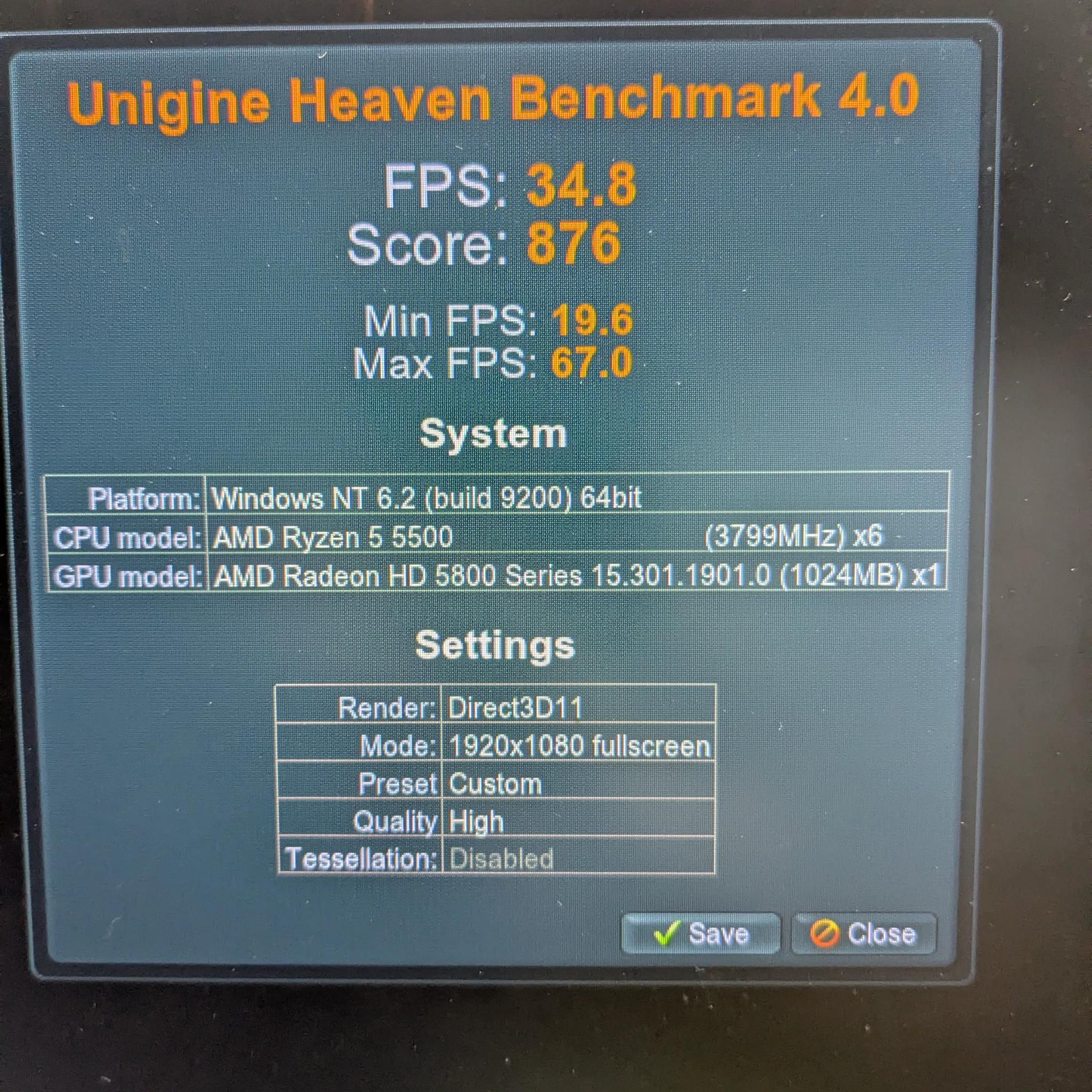Retro Gaming Asus DirectCU HD 5850 1GB GPU | Benchmarked, Tested