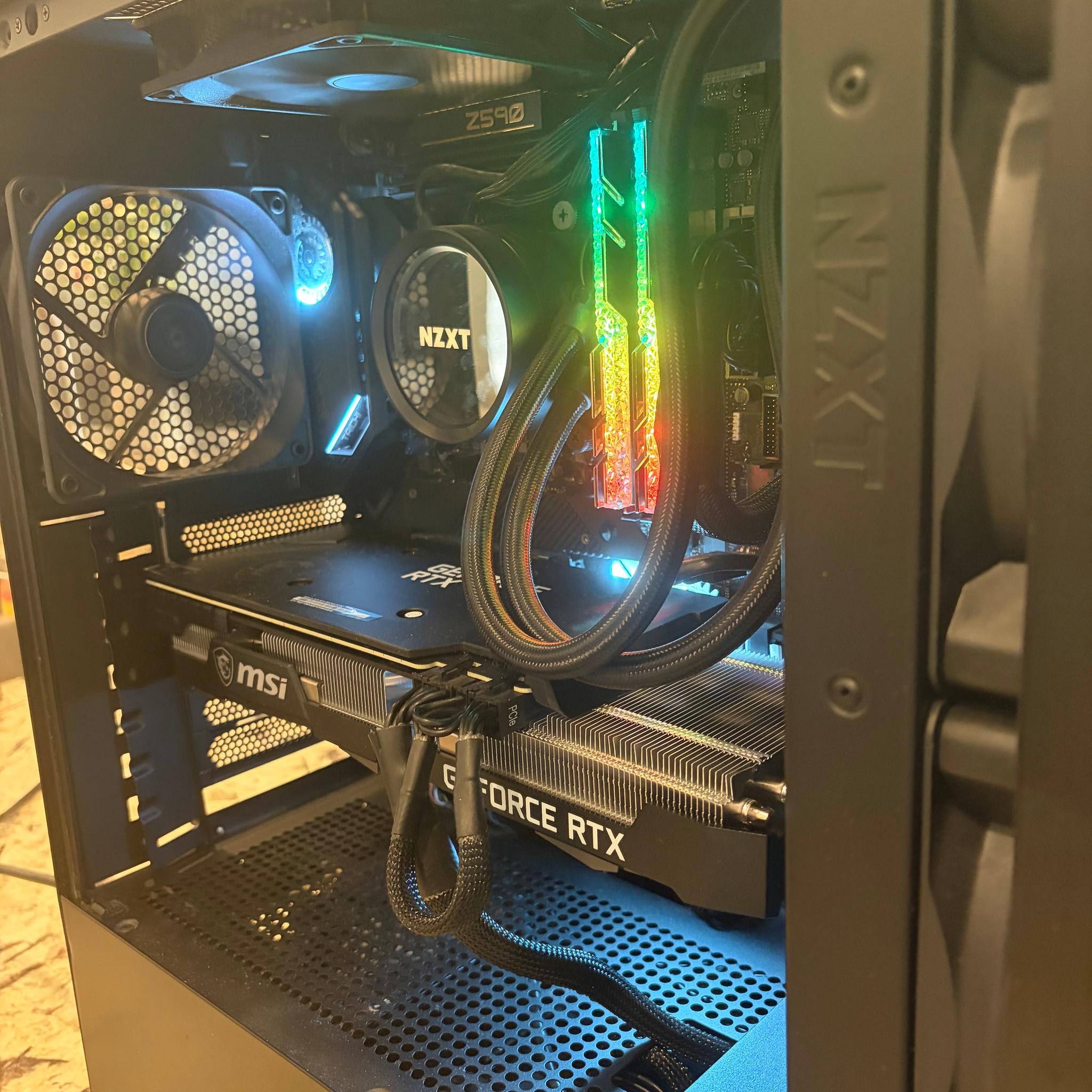 GeForce RTX 3070 Custom Gaming PC - Core i7-10700, 32GB RAM, 1TB NVMe SSD