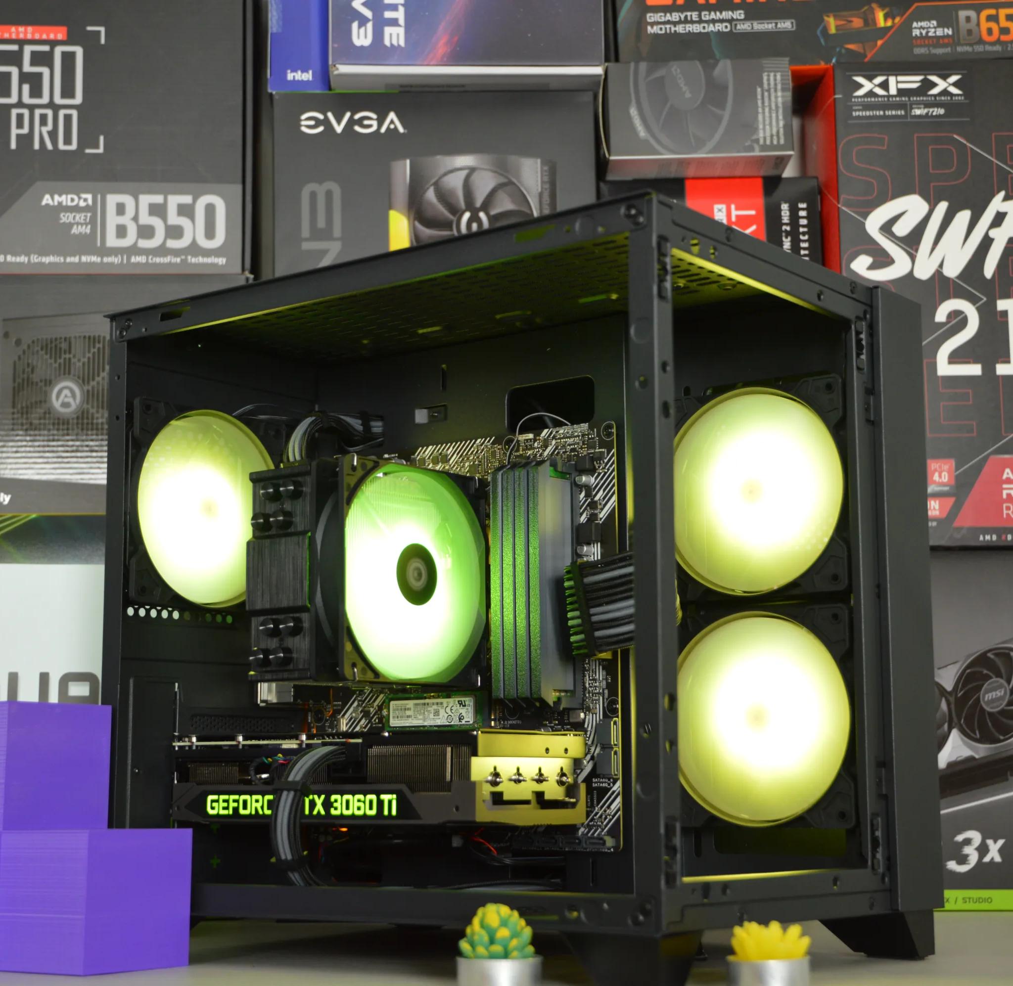 ⚗️⚗️| RTX 3060 Ti 8GB | RYZEN 5 5600 | 32GB DDR4 RAM | 1TB NVME SSD | Acid Vat |