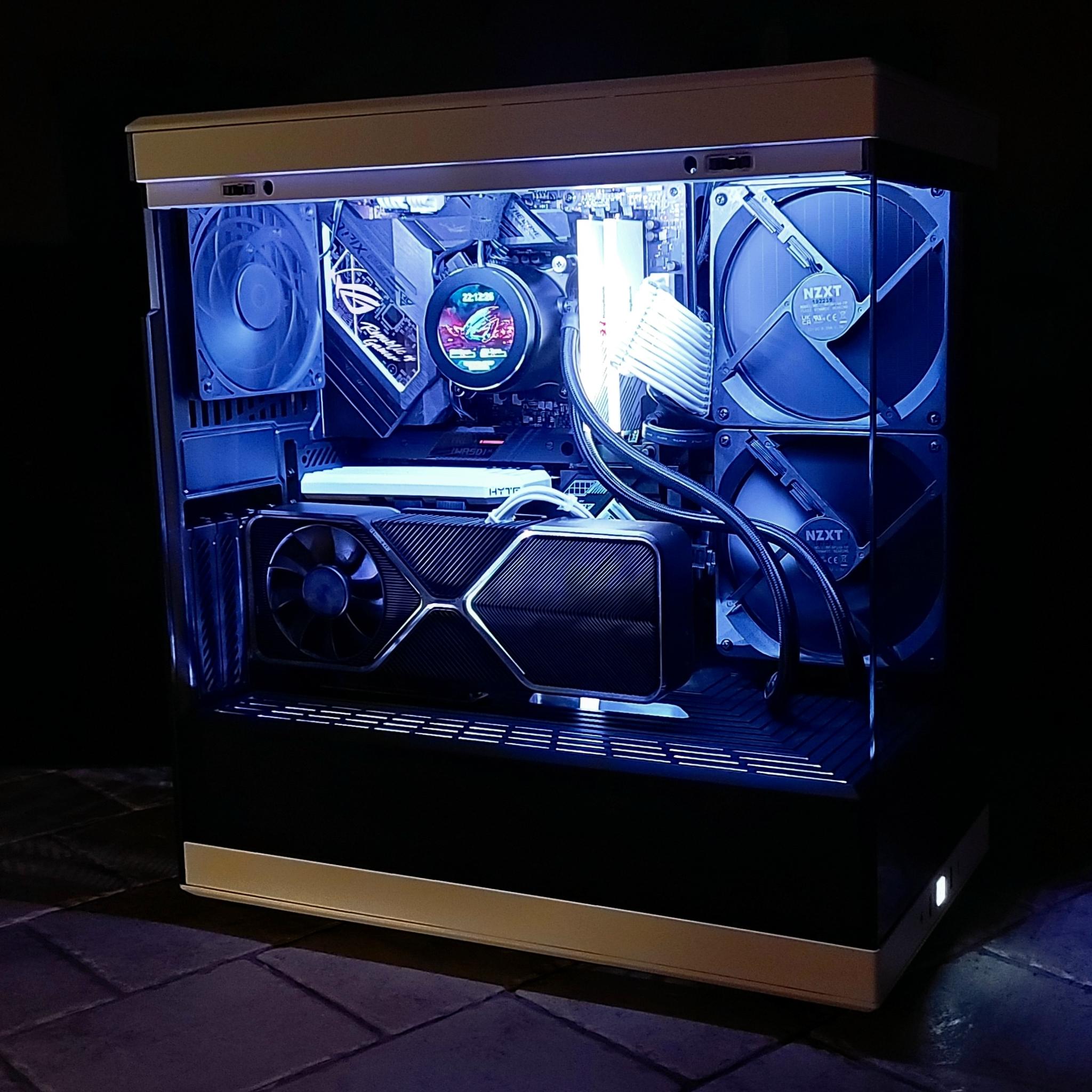 Black & Hyte--12900K, RTX 3080TI FE, 32 GB DDR5 6400, 2TB Samsng 980 PRO, Kraken 280mm, RM 1000x