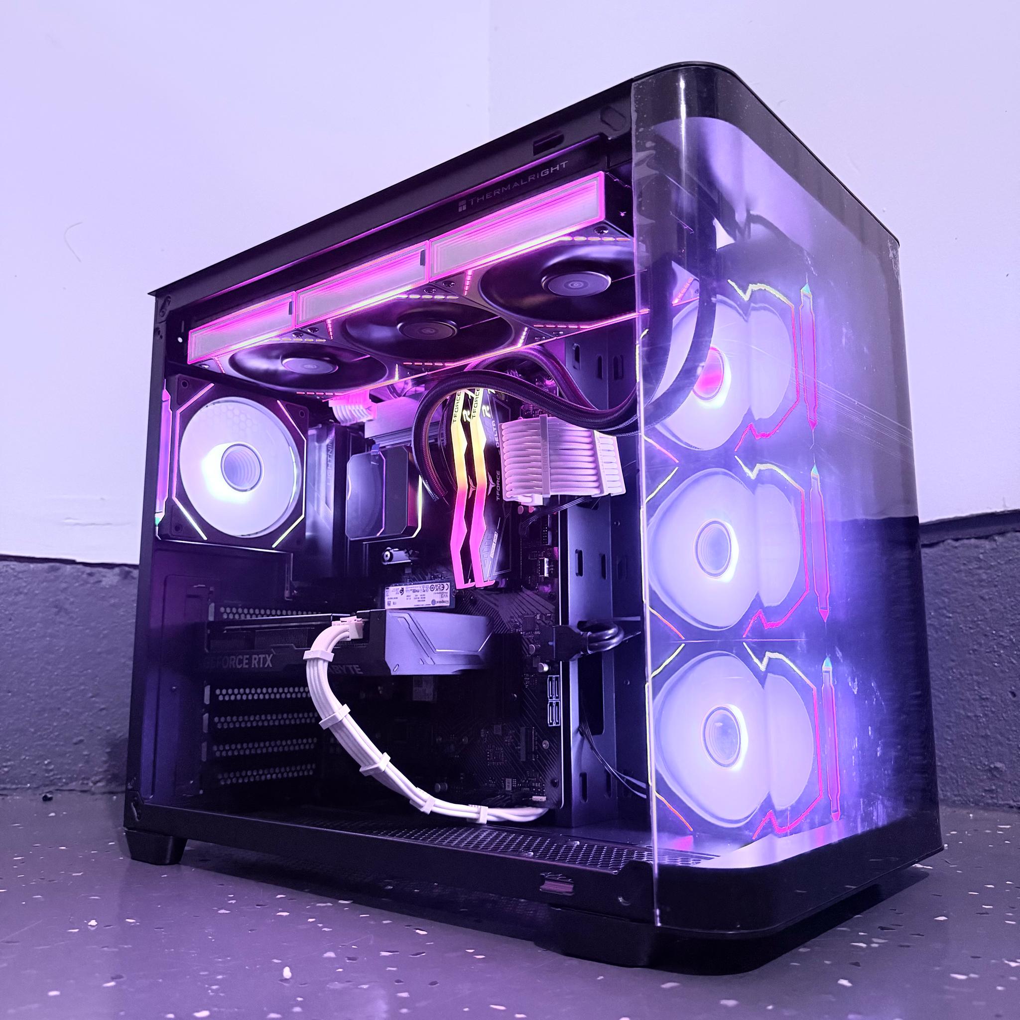 🌈"Astral Neon"⚫️ | 1440p + AI | i7 14700KF | RTX 4060 Ti 16GB| 32GB DDR5 | 1TB SSD | Free Shipping