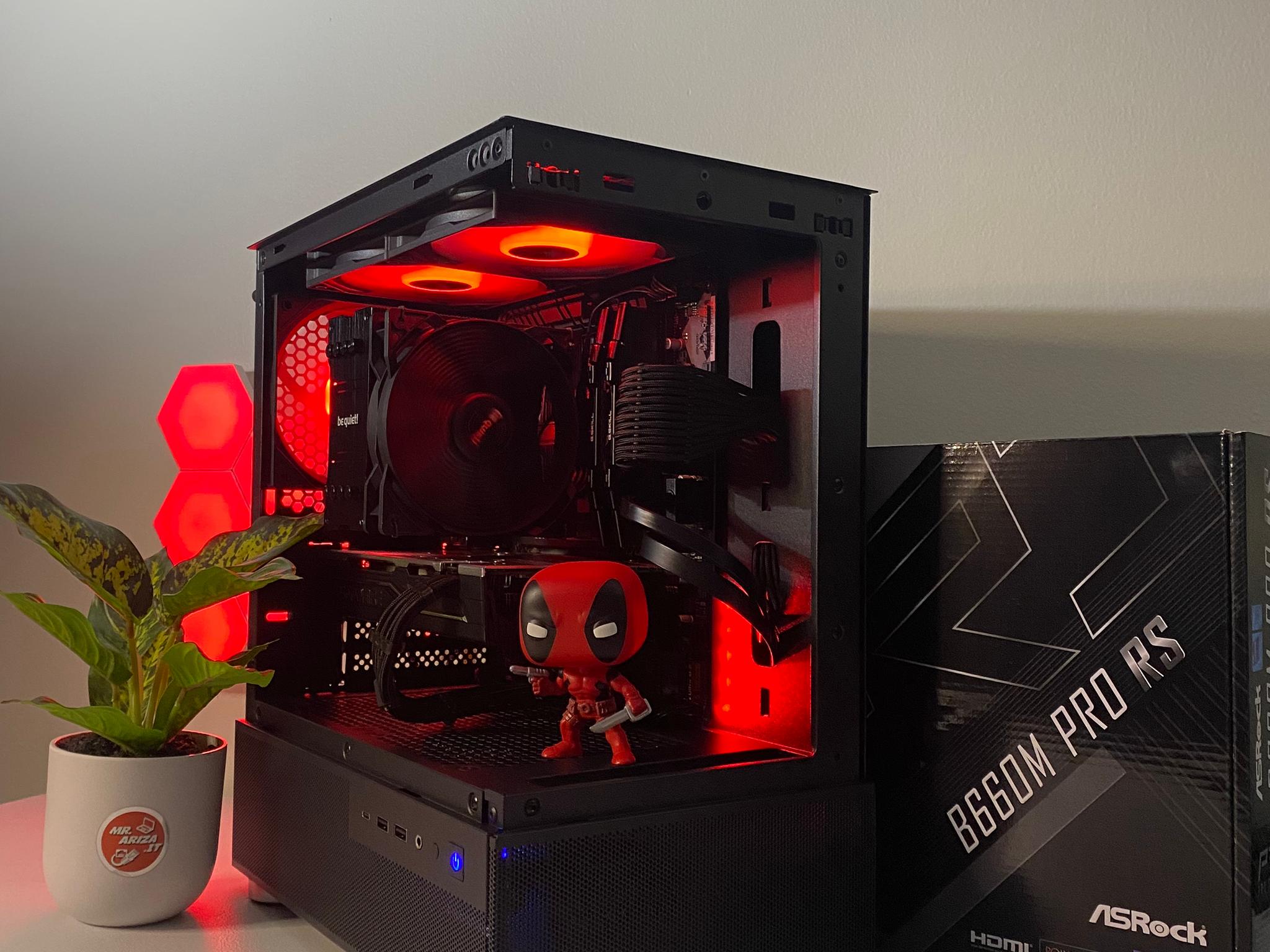 🖥️ Labor Day Sale !!!! i3 13100F / 16GB / 512GB / RX 580 8GB - Black Phoenix Gaming PC
