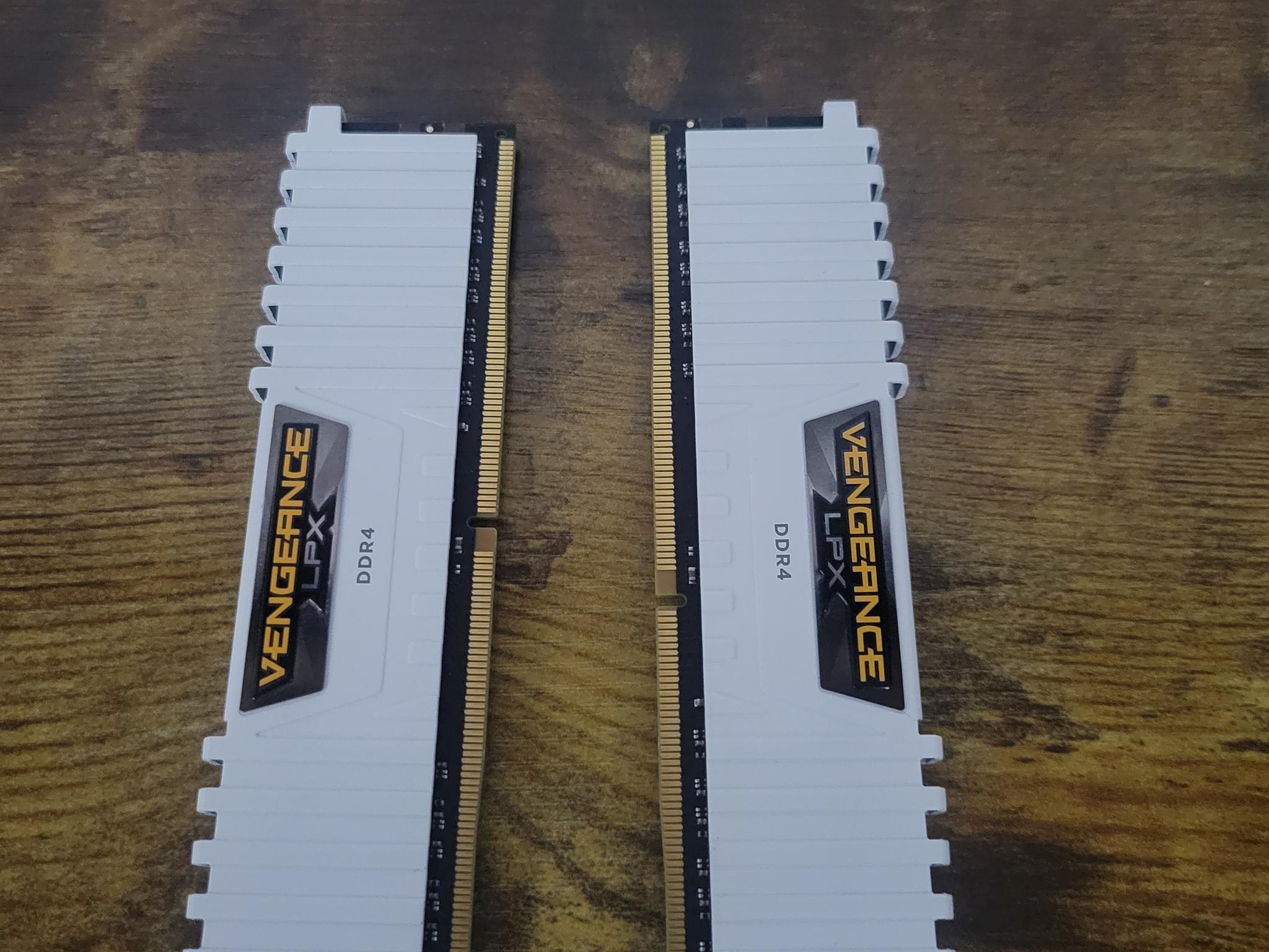 16GB Cosair Vengeance LPX 3200mhz
