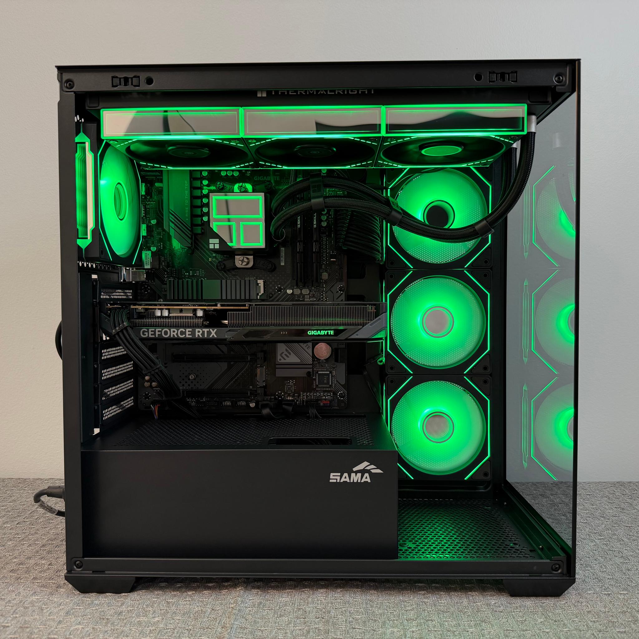 RTX 5060 8GB OC • RYZEN 5 5600 • B550 WIFI • 16GB DDR4 • 512GB SSD • 360MM AIO NEW CUSTOM GAMING PC